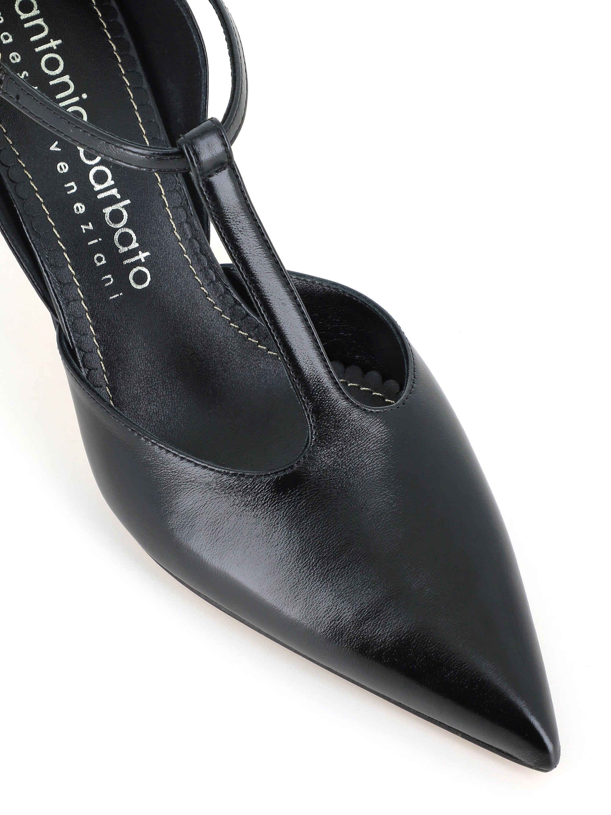  Antonio Barbato Maestri Veneziani Décolleté 6833/751/70 Nero Donna - 5