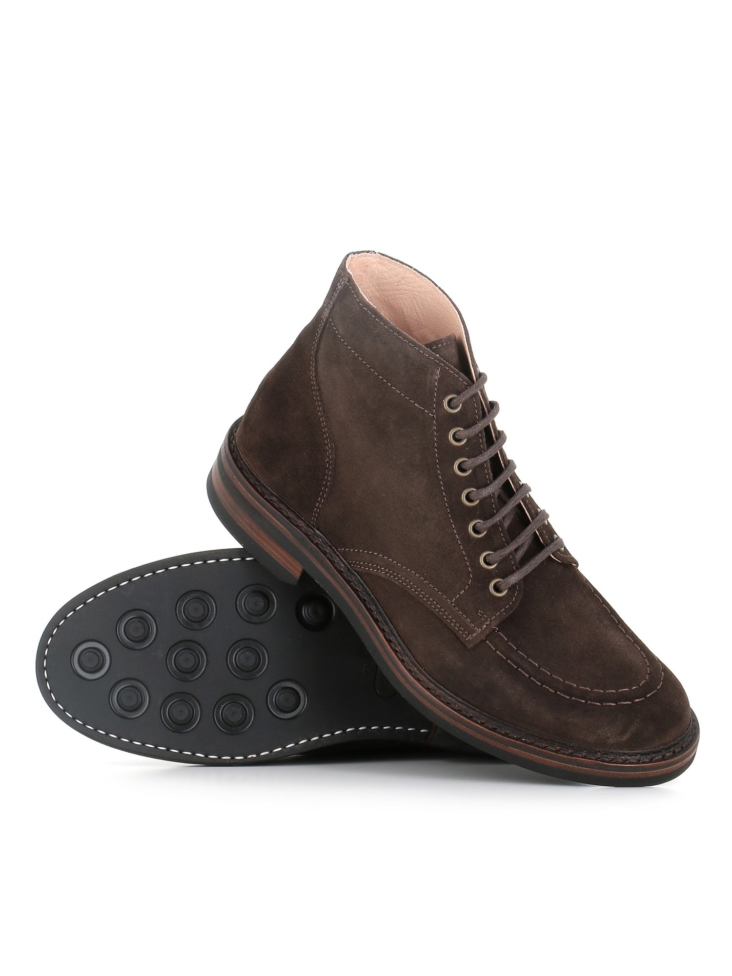  Lace-up Boot Nuvoflex Rubber Astorflex Uomo Marrone - 1