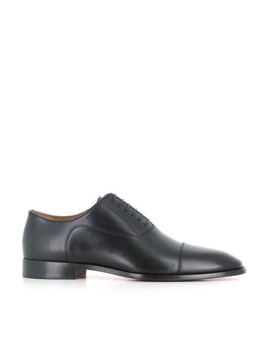 Christian Louboutin Oxford Greggo Flat Nero Uomo