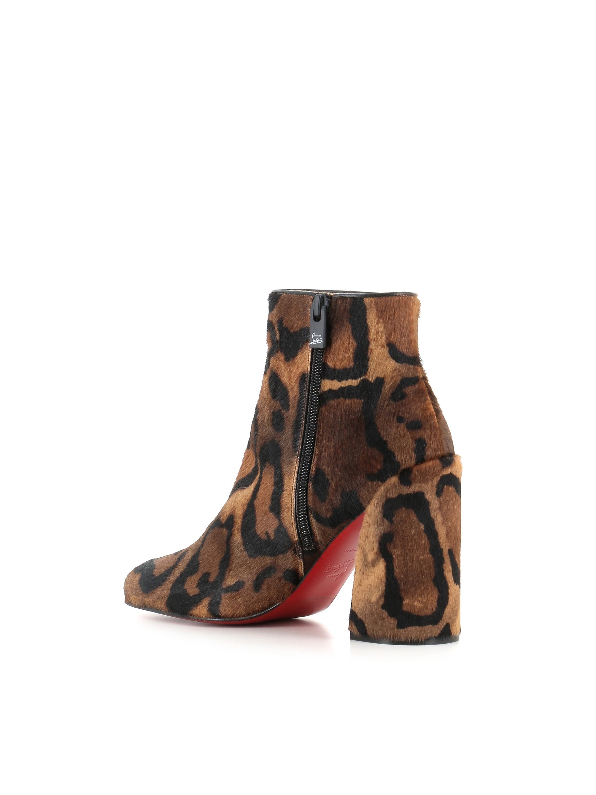  Christian Louboutin Stivaletto Jane Booty 85 Pattern Donna - 4