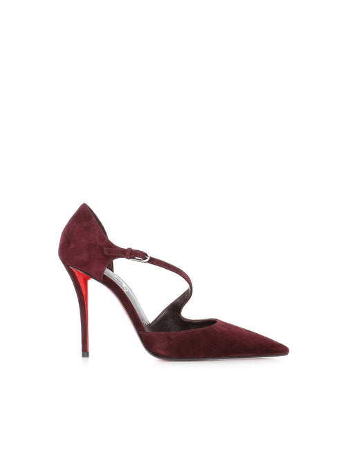 Christian Louboutin Décolleté Miss Zyggyta 100 Viola Donna
