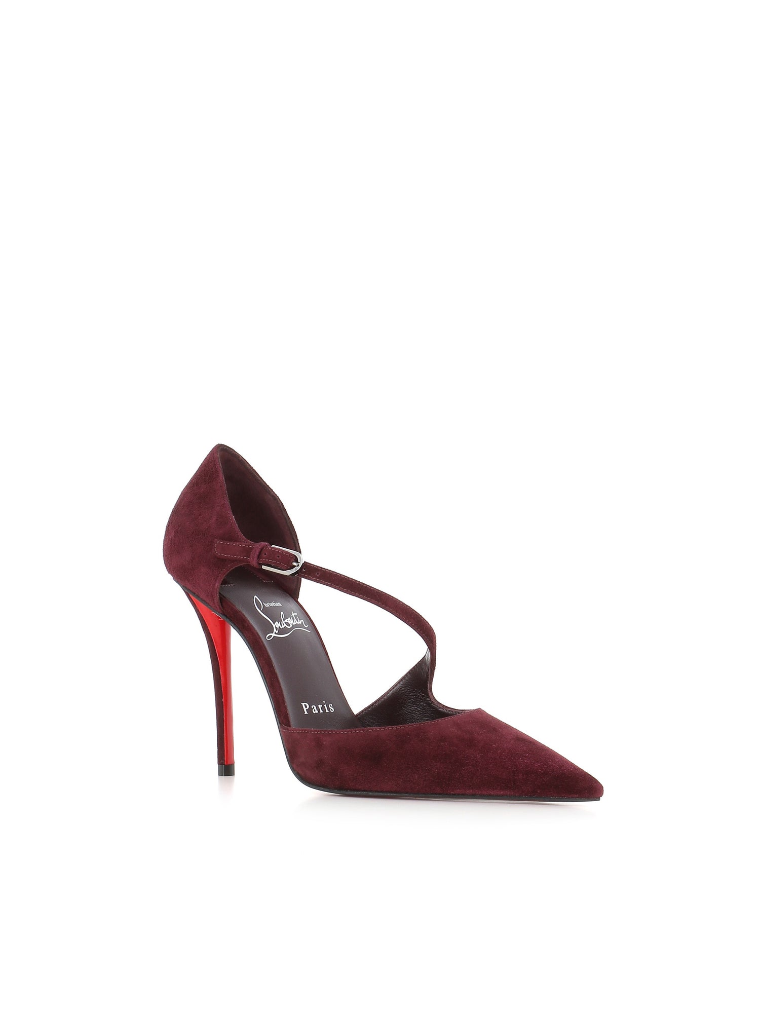  Christian Louboutin Décolleté Miss Zyggyta 100 Viola Donna - 2
