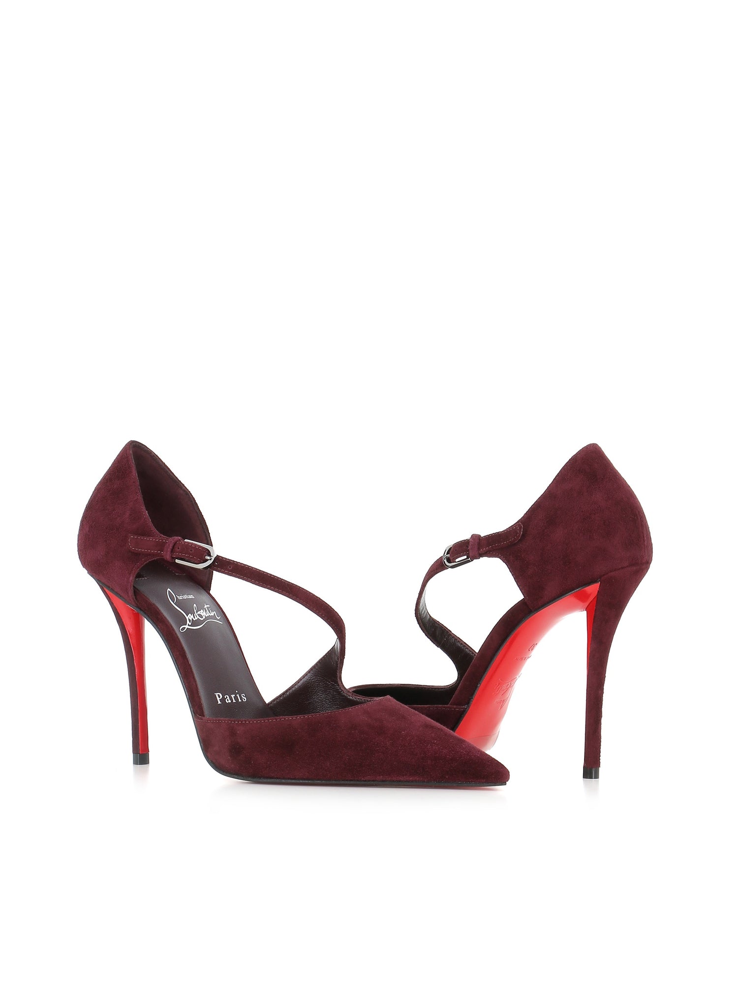  Christian Louboutin Décolleté Miss Zyggyta 100 Viola Donna - 4