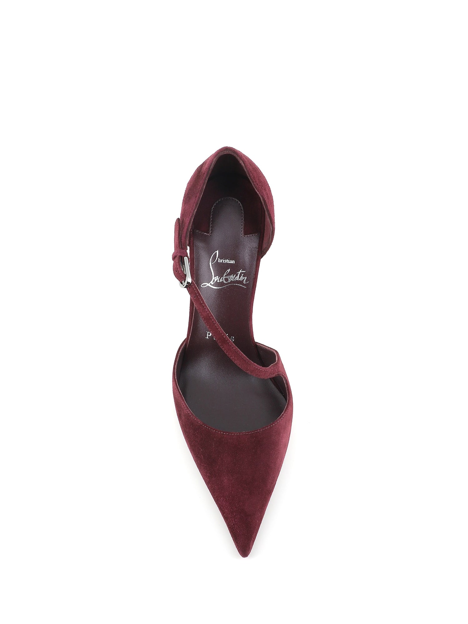  Christian Louboutin Décolleté Miss Zyggyta 100 Viola Donna - 5