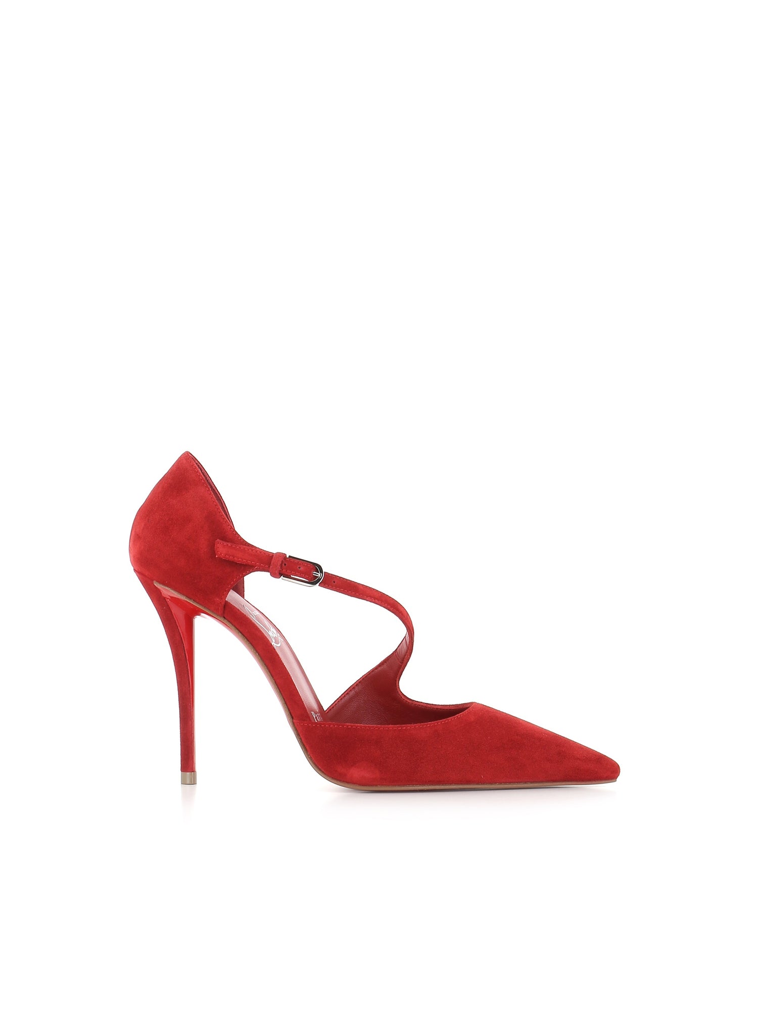  Décolleté Miss Zyggyta 100 Christian Louboutin Donna Rosso - 2