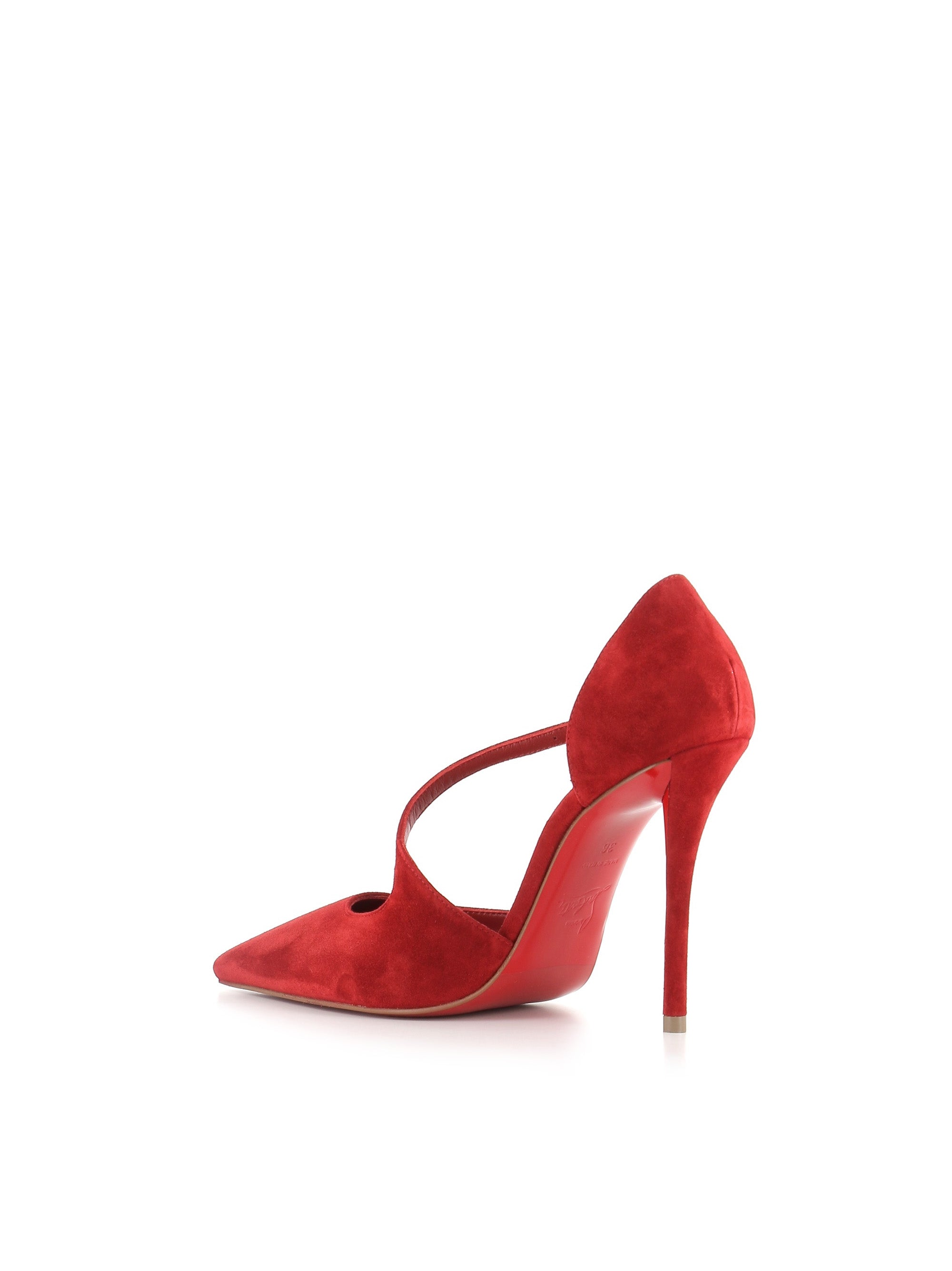  Décolleté Miss Zyggyta 100 Christian Louboutin Donna Rosso - 4