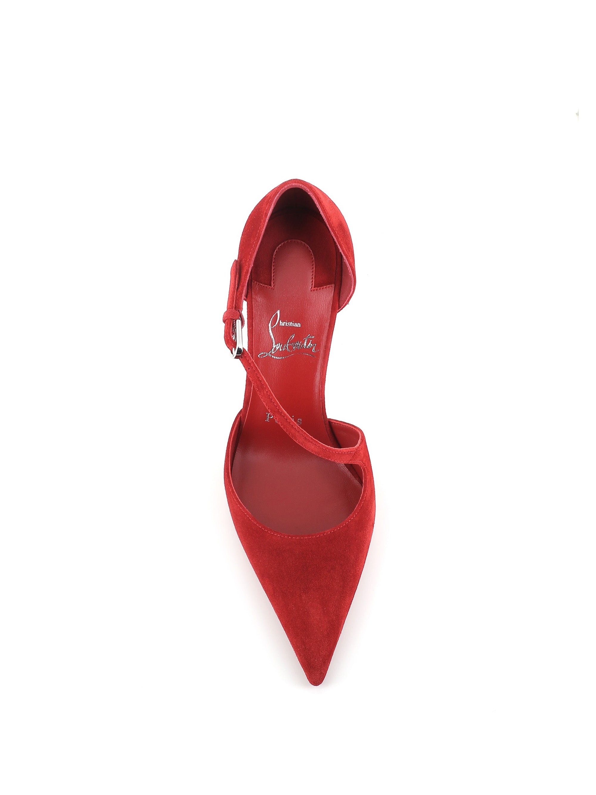  Décolleté Miss Zyggyta 100 Christian Louboutin Donna Rosso - 5