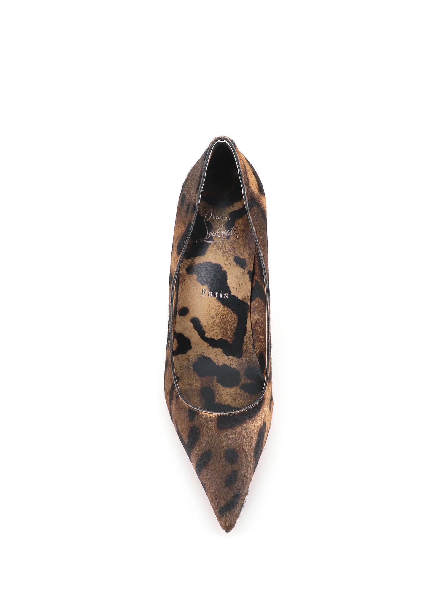  Christian Louboutin Décolletè Miss Z 80 Pattern Donna - 5