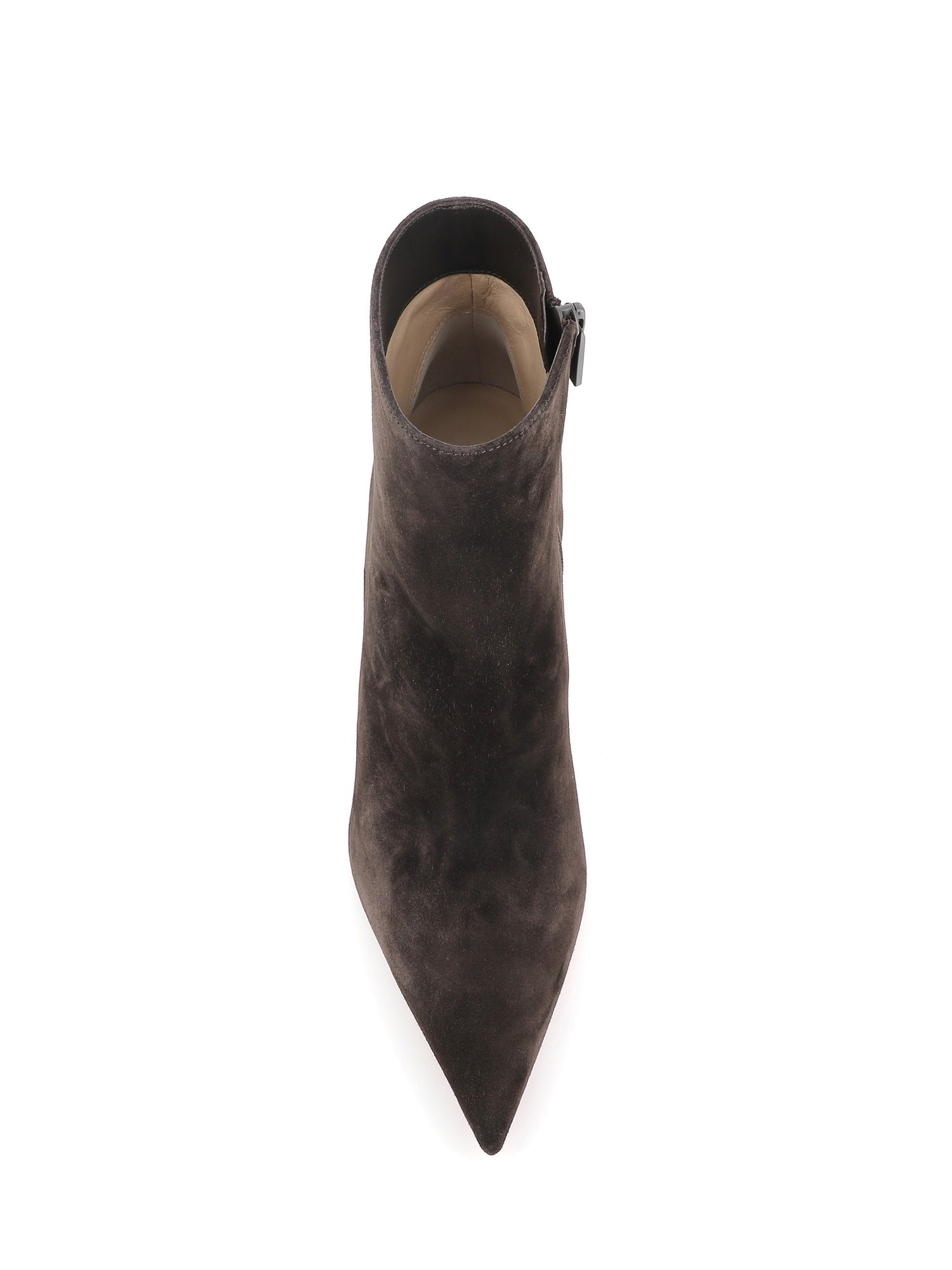  Ankle Boot Miss Z Booty 80 Christian Louboutin Donna Marrone - 5