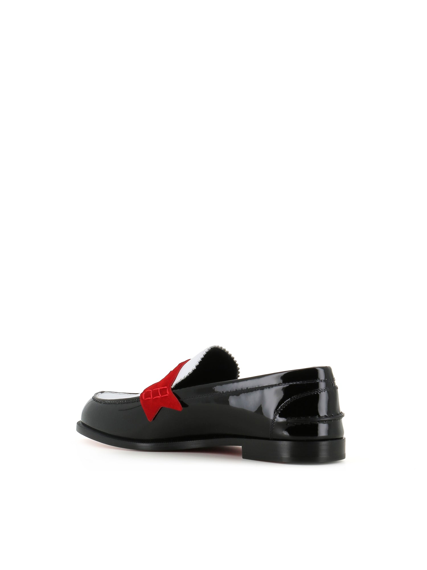  Loafer Penny Christian Louboutin Donna Bianco - 3