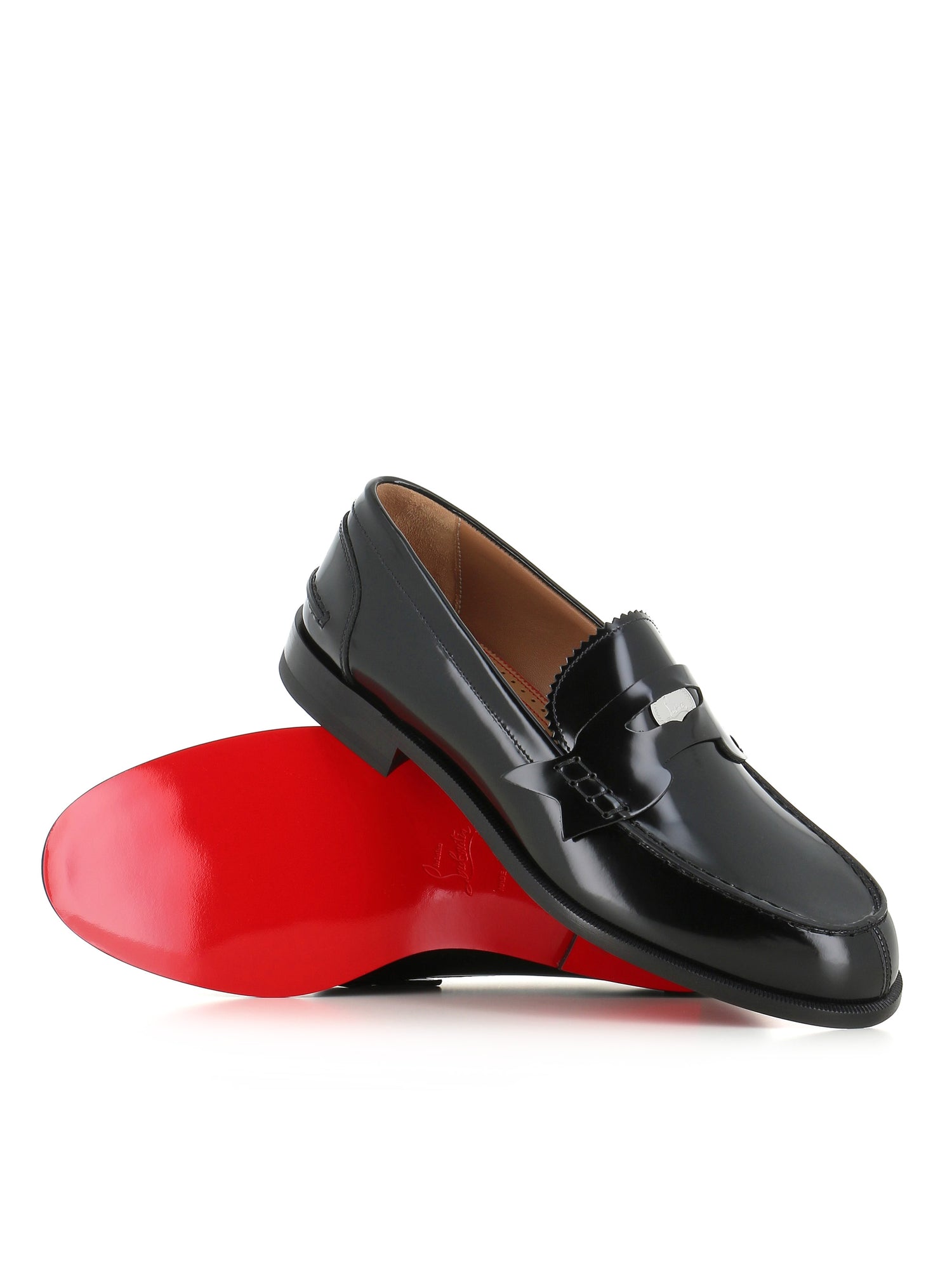  Loafer Penny Christian Louboutin Uomo Nero - 2