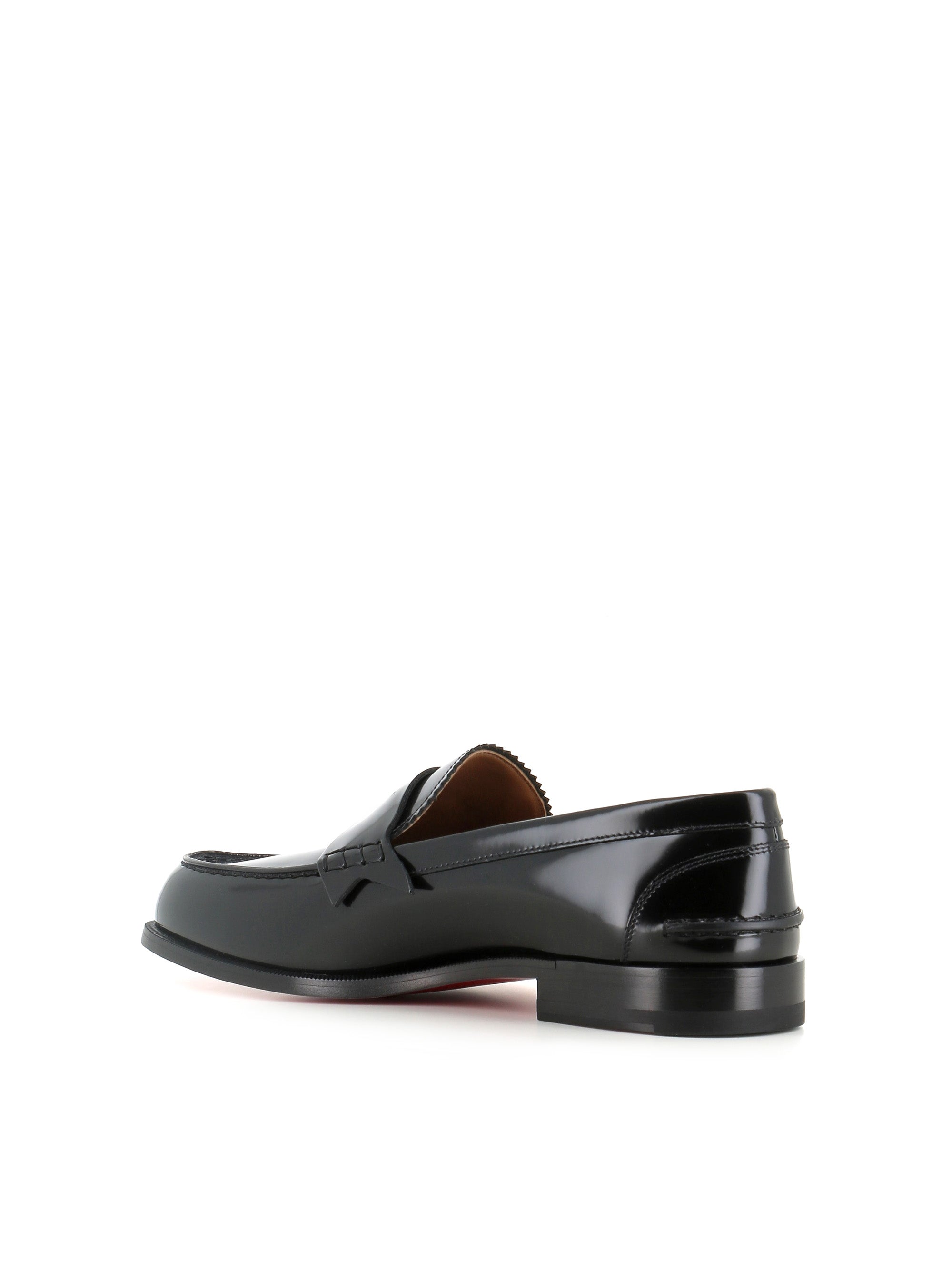  Loafer Penny Christian Louboutin Uomo Nero - 3