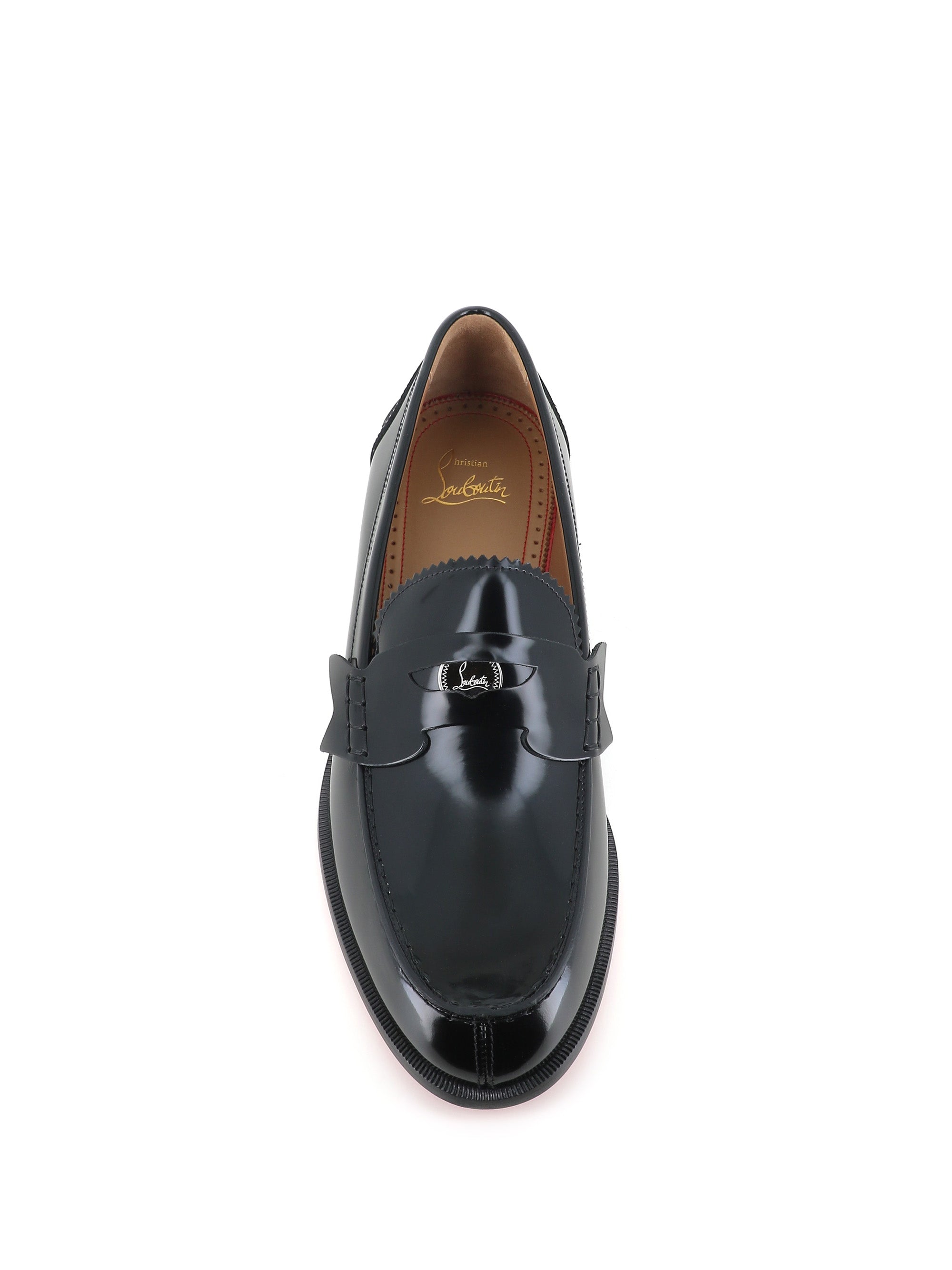  Loafer Penny Christian Louboutin Uomo Nero - 4