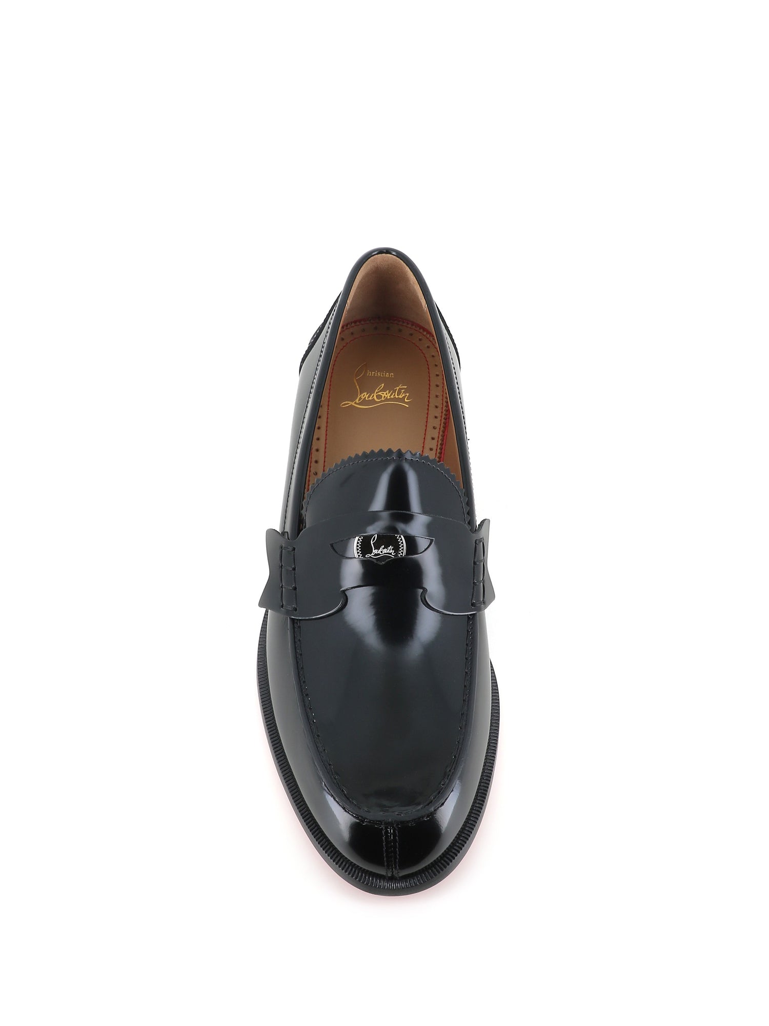  Loafer Penny Christian Louboutin Uomo Nero - 4