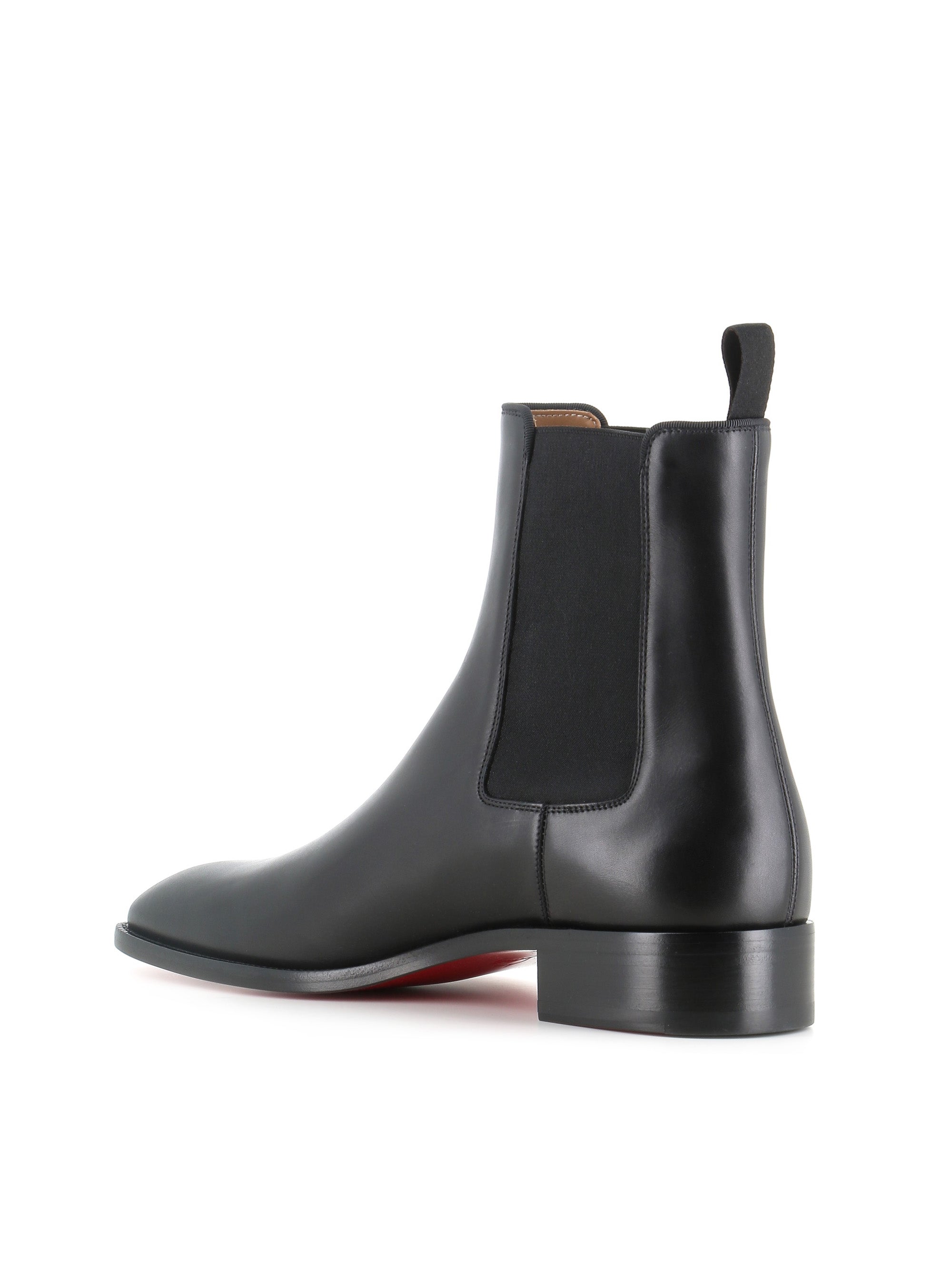  Chelsea Samson Flat Christian Louboutin Uomo Nero - 4