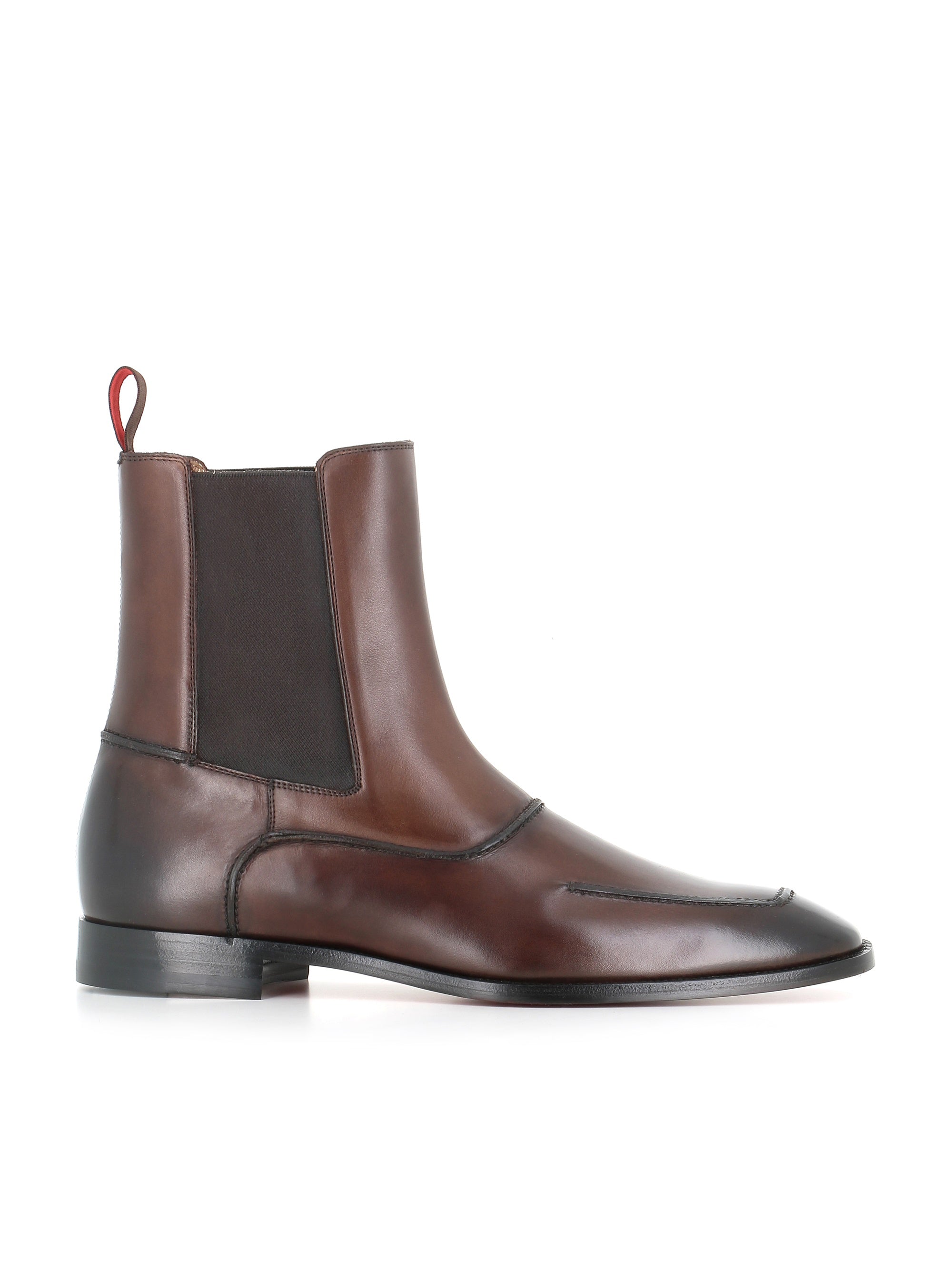  Christian Louboutin Chelsea Serchelsea Flat Marrone Uomo - 2