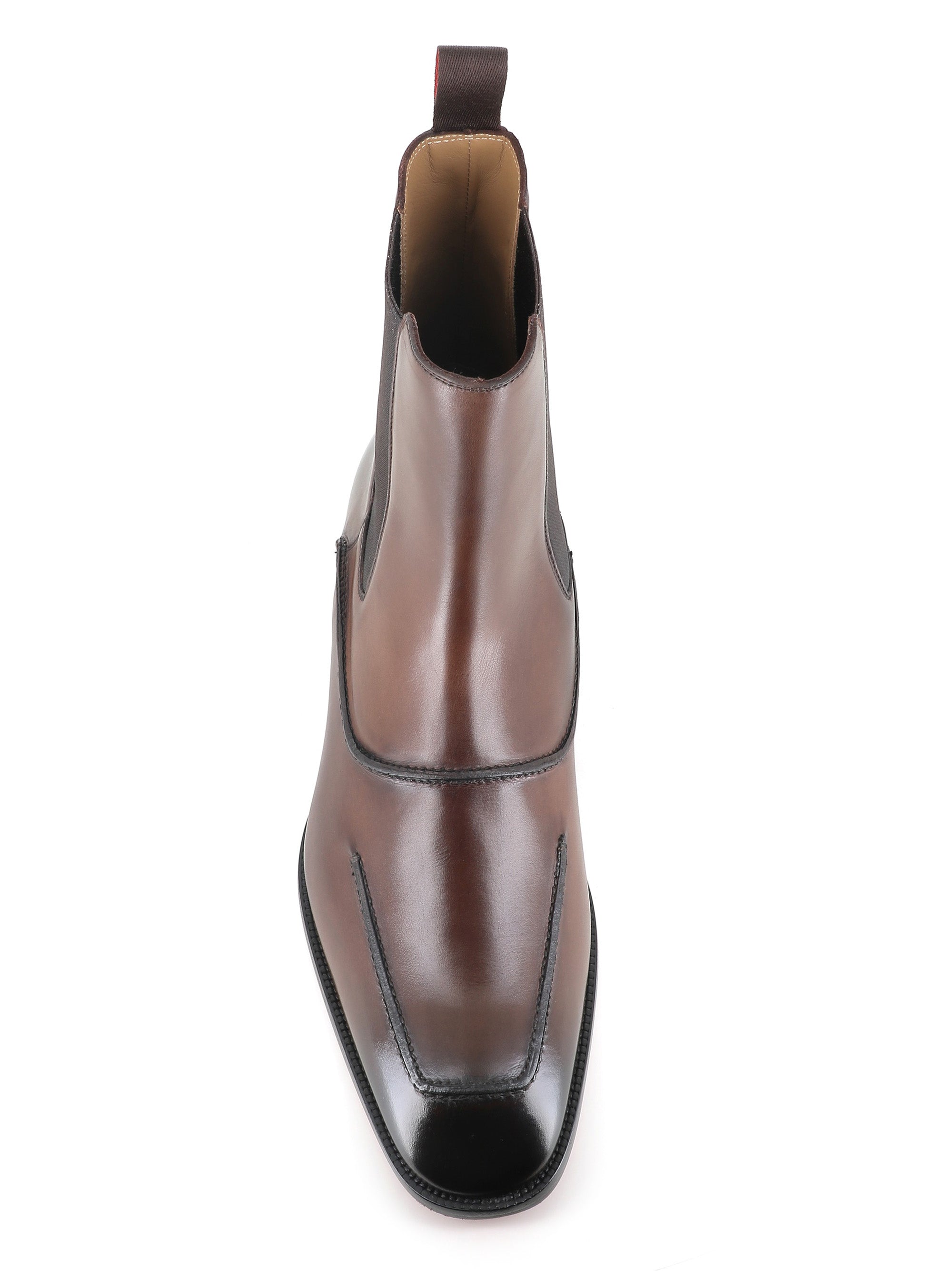  Christian Louboutin Chelsea Serchelsea Flat Marrone Uomo - 5