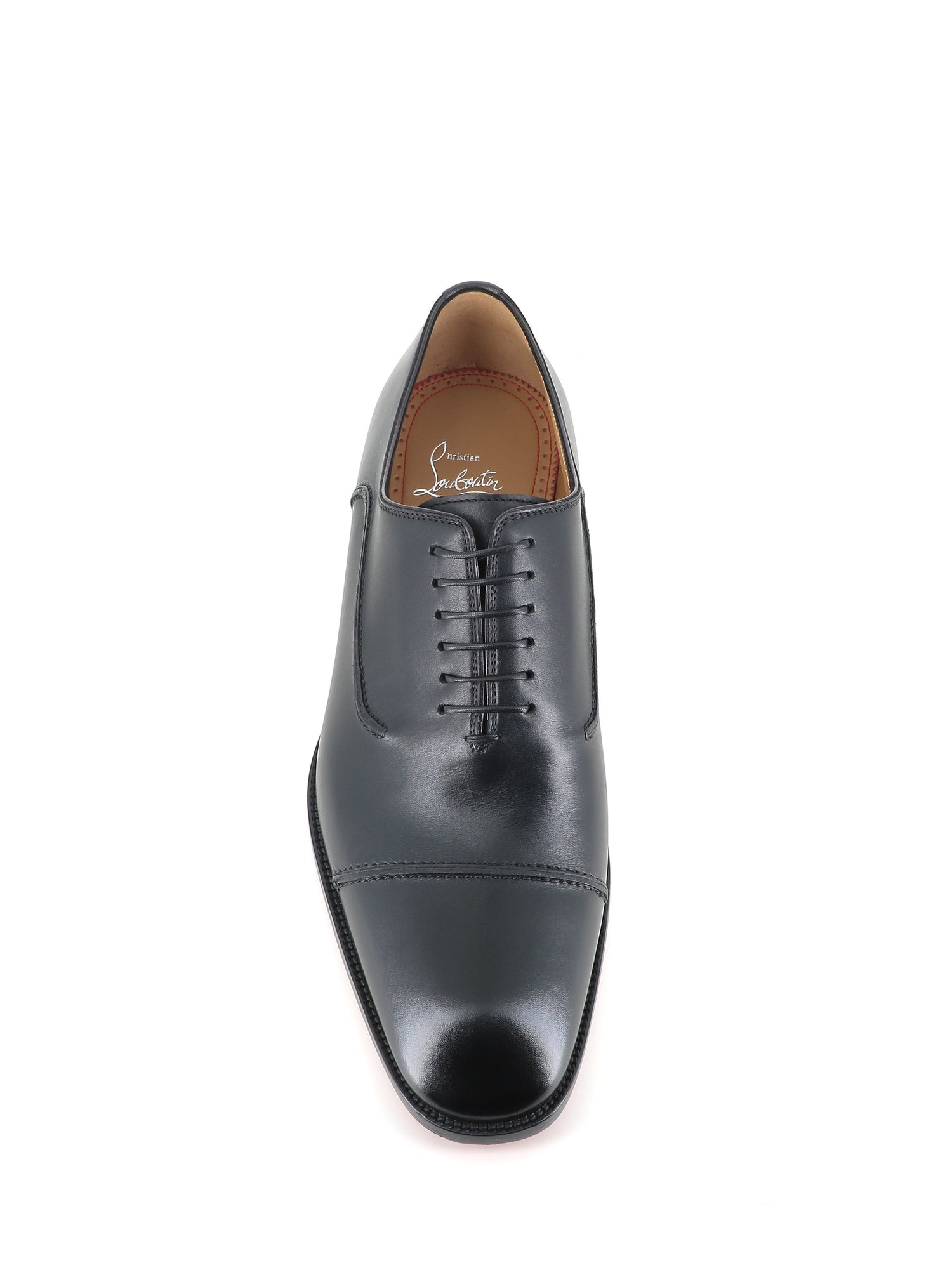  Christian Louboutin Oxford Seriox Nero Uomo - 5