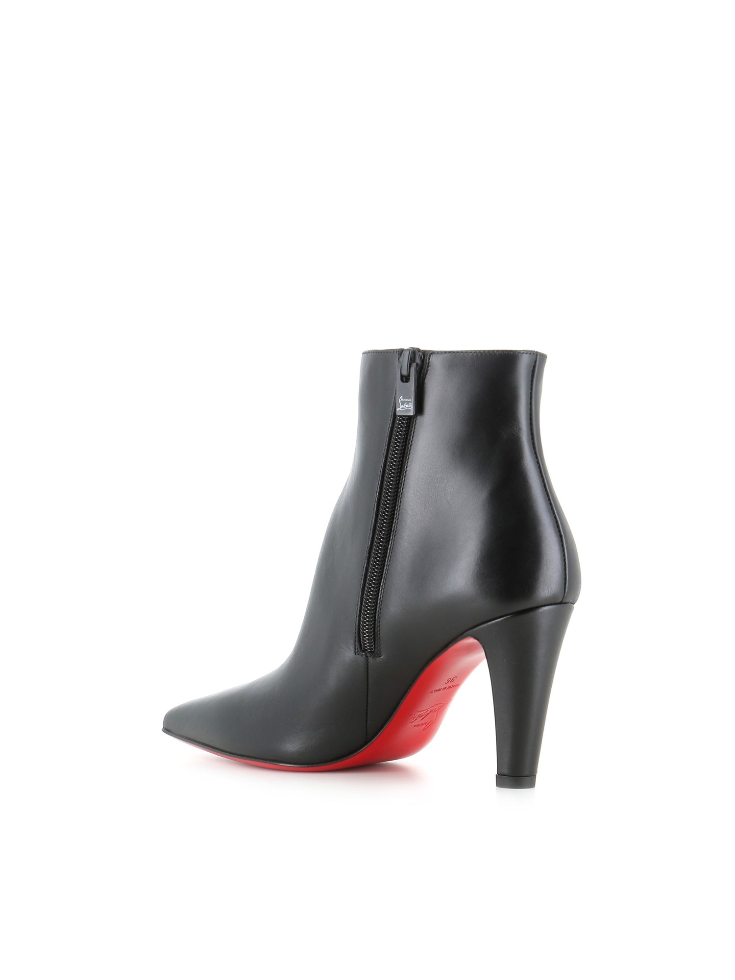  Ankle Boot Vibella Booty 85 Christian Louboutin Donna Nero - 4