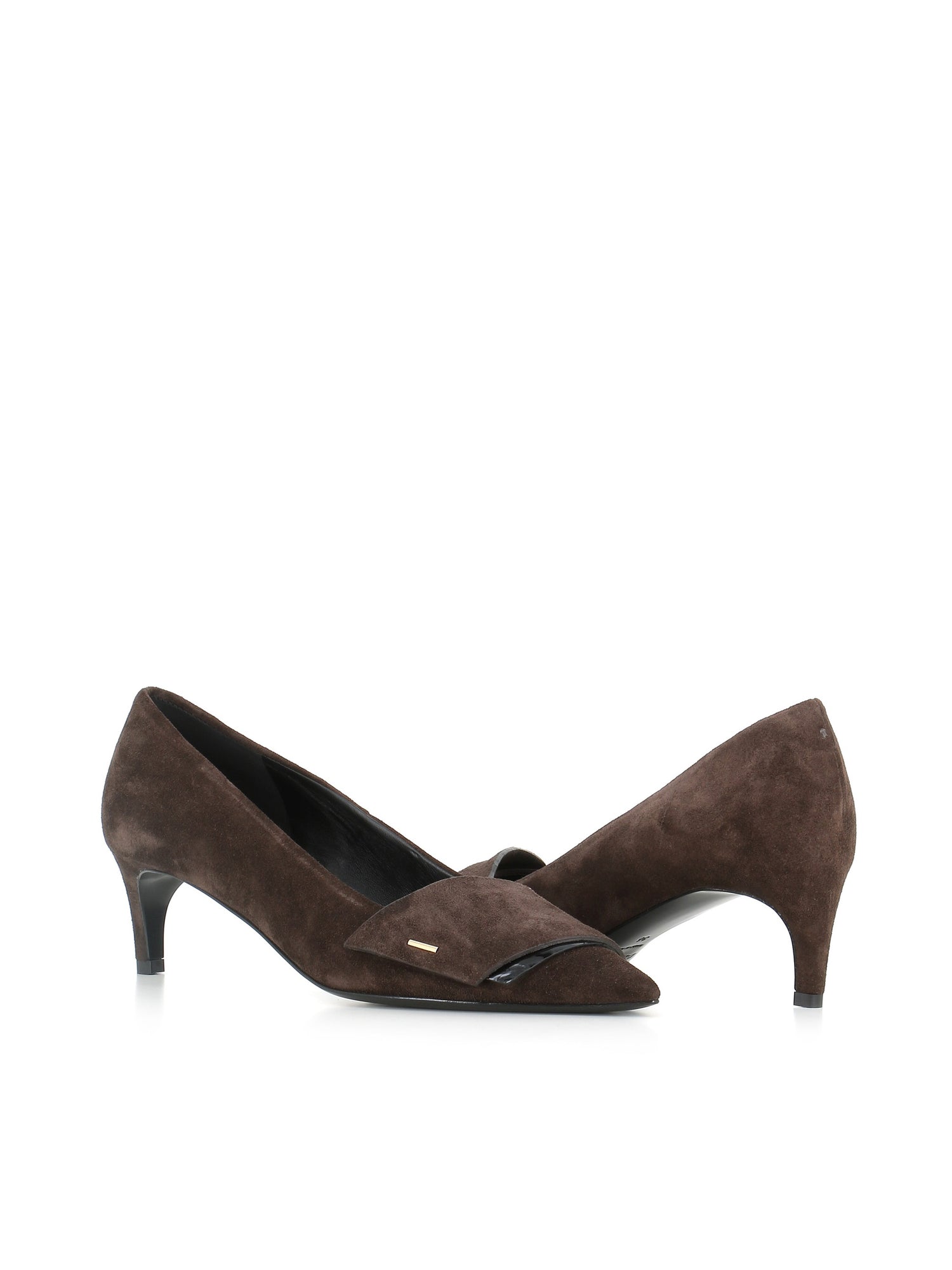  Del Carlo Décolleté 12019 Marrone Donna - 2