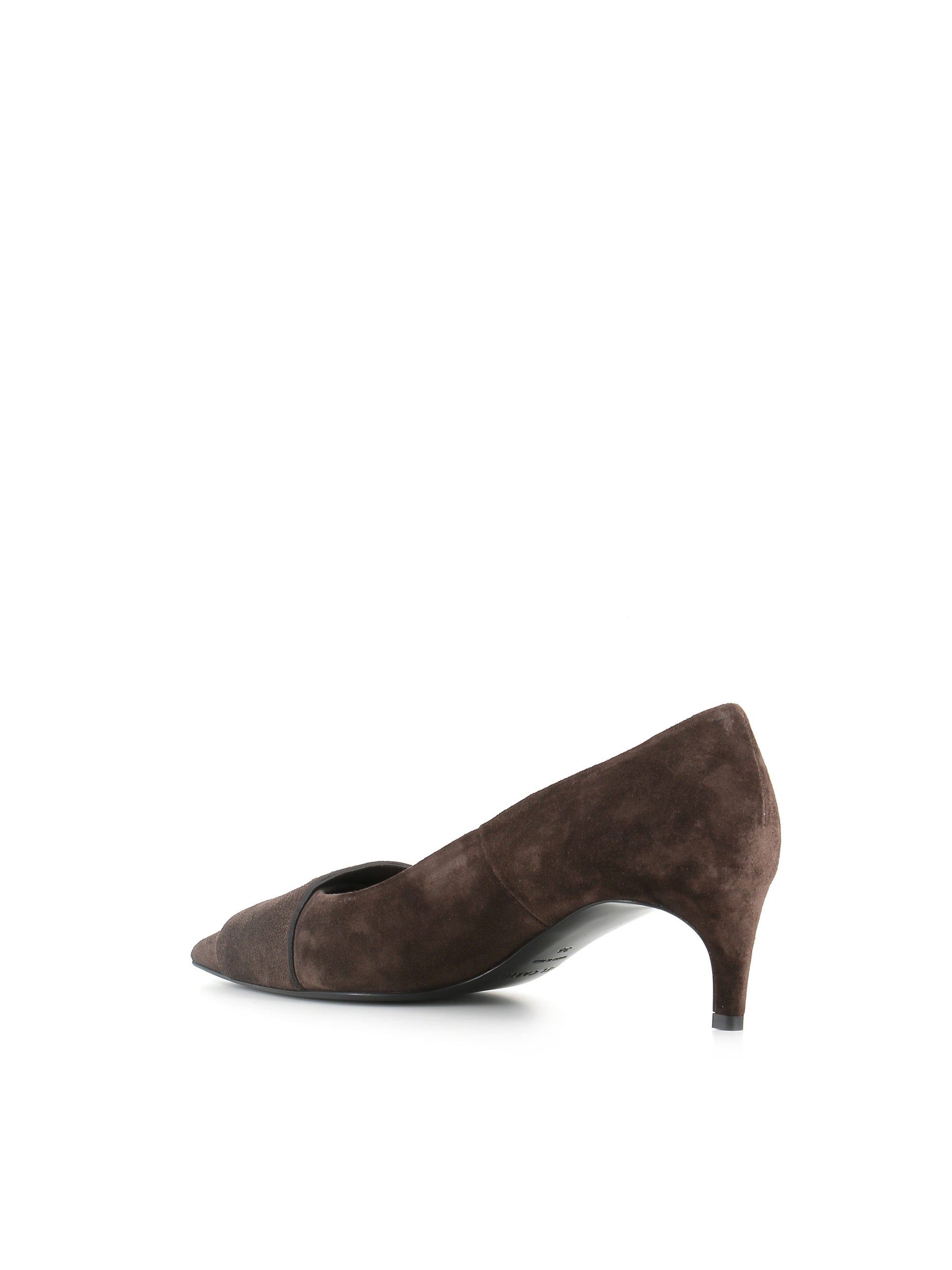 Del Carlo Décolleté 12019 Marrone Donna - 3