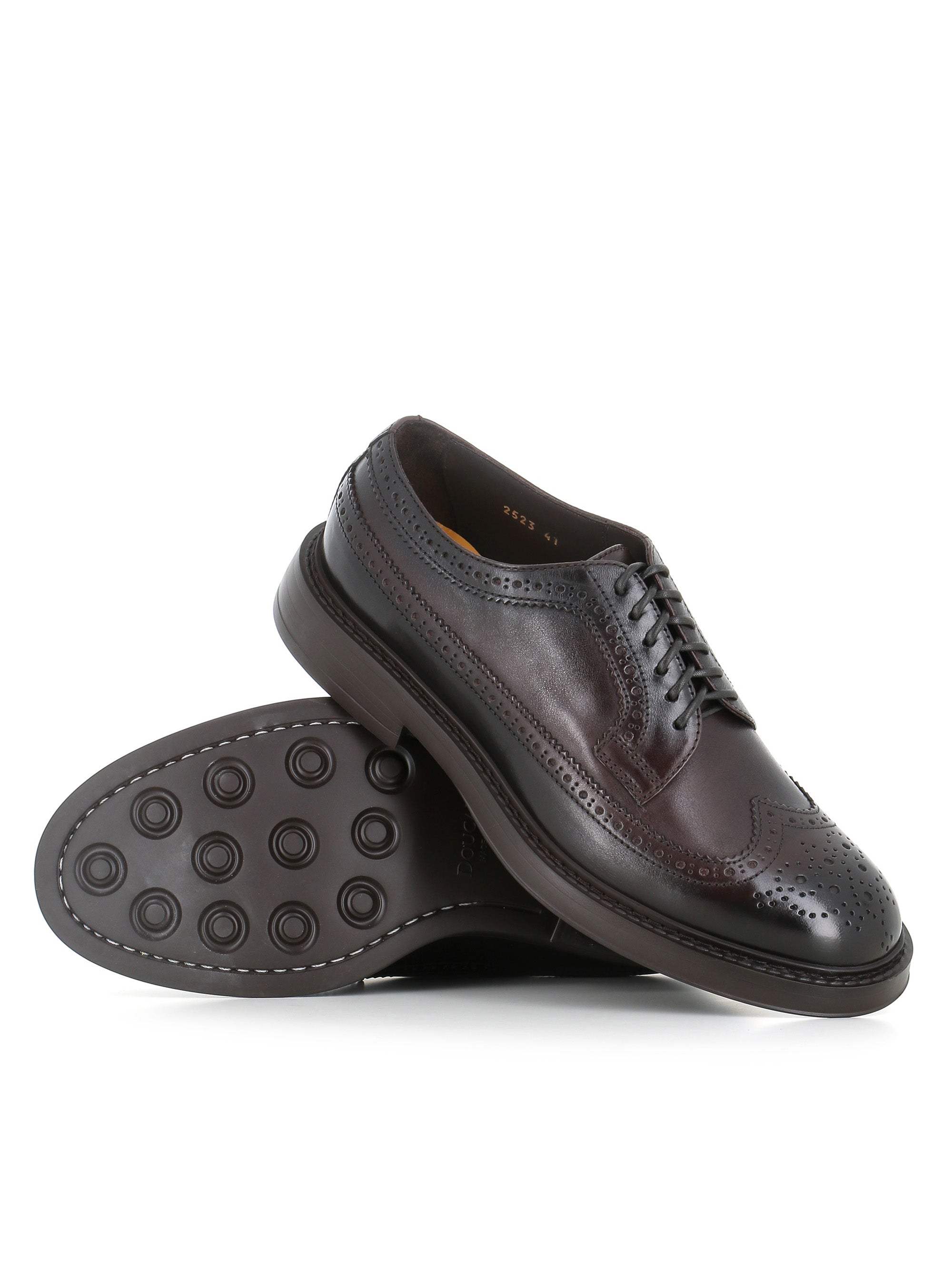  Doucal's Coda Di Rondine Marrone Uomo - 2
