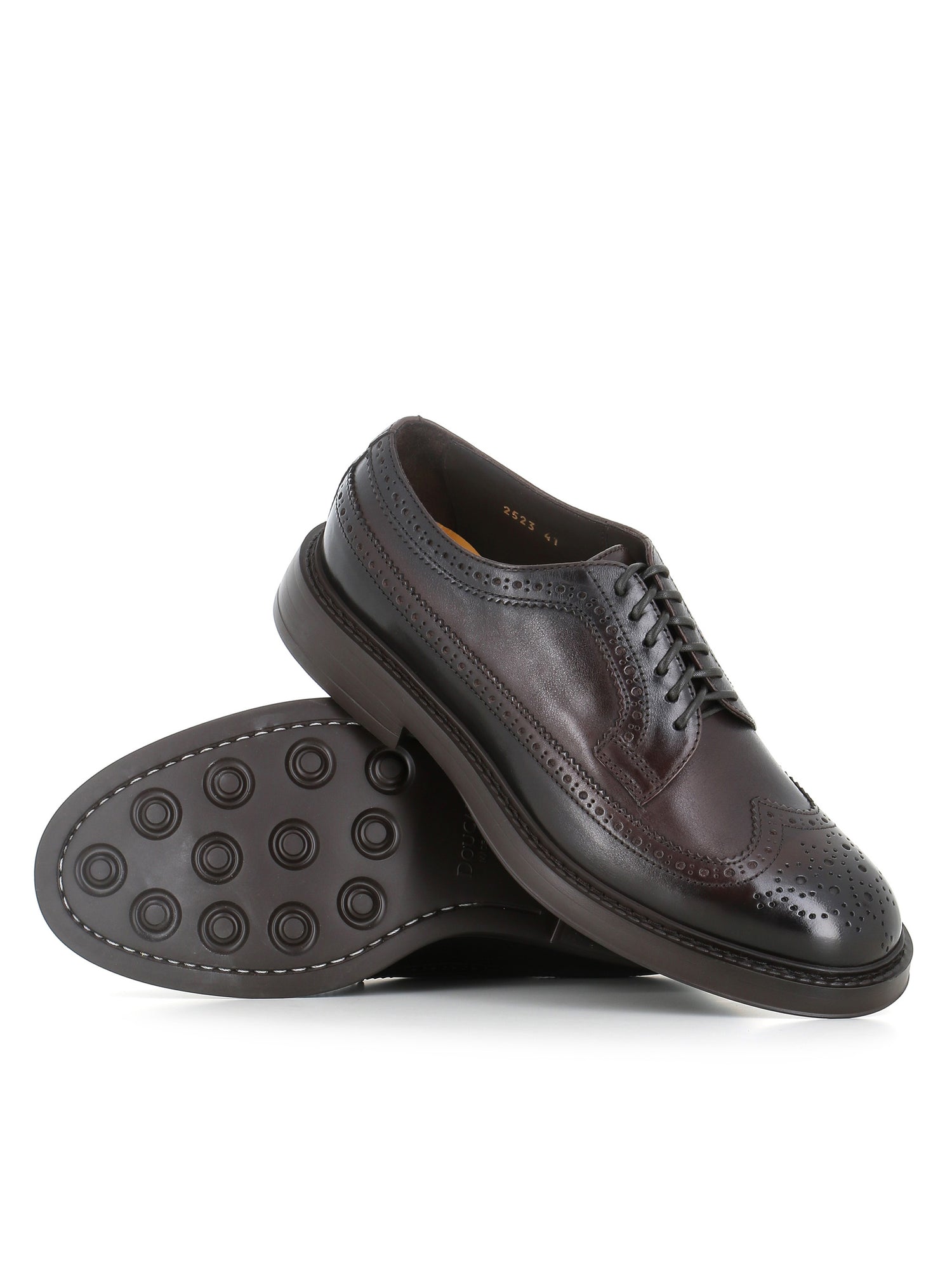  Doucal's Coda Di Rondine Marrone Uomo - 2