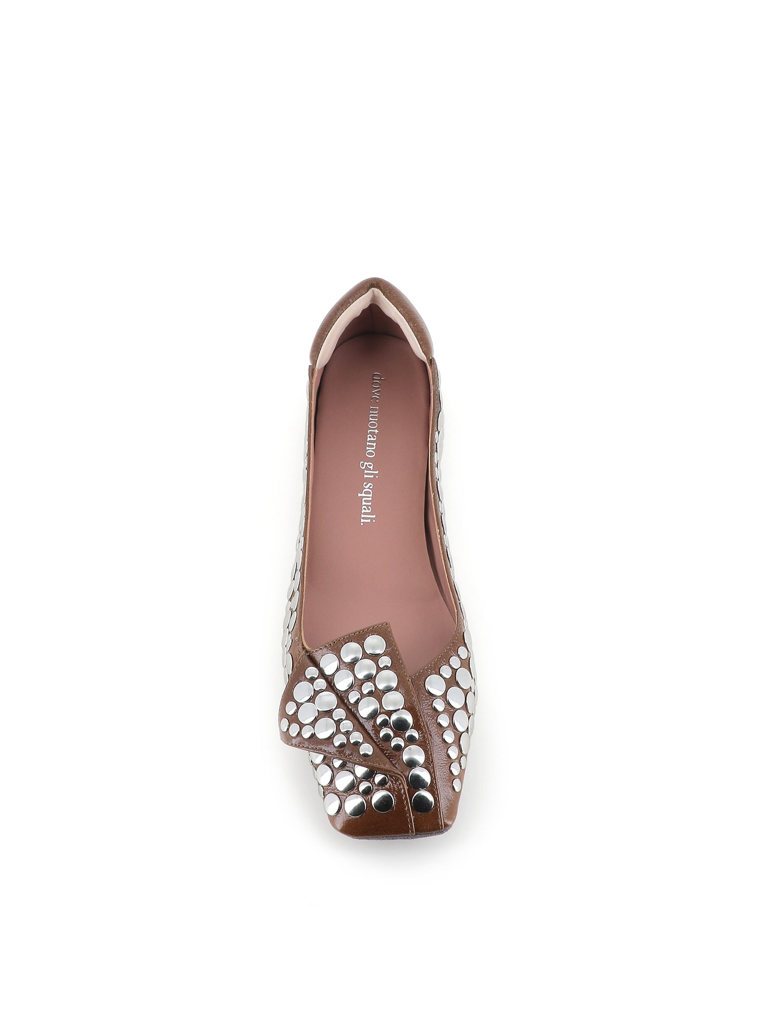  Dove Nuotano Gli Squali Ballerina 6525 Marrone Donna - 4