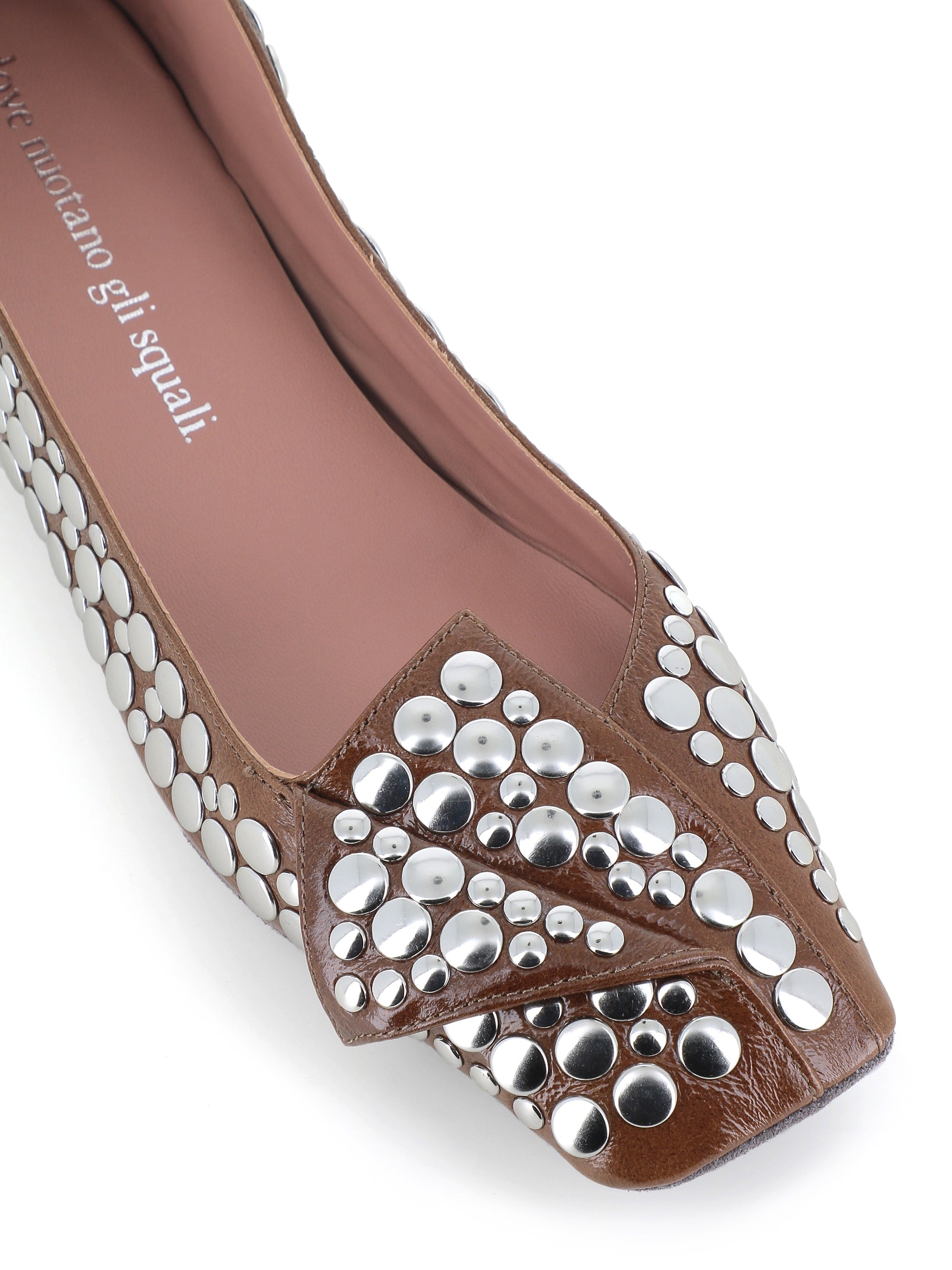  Dove Nuotano Gli Squali Ballerina 6525 Marrone Donna - 5