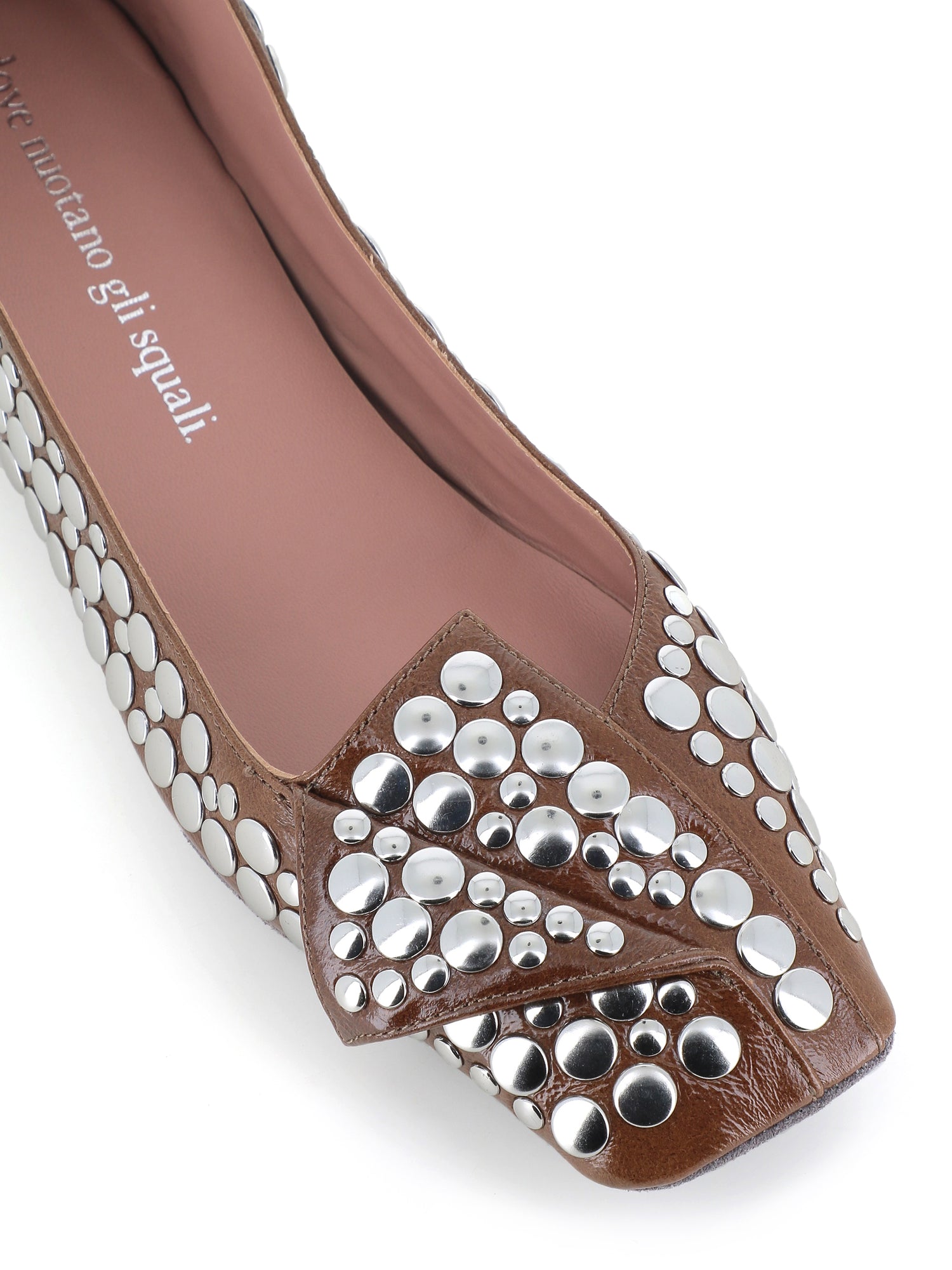  Dove Nuotano Gli Squali Ballerina 6525 Marrone Donna - 5