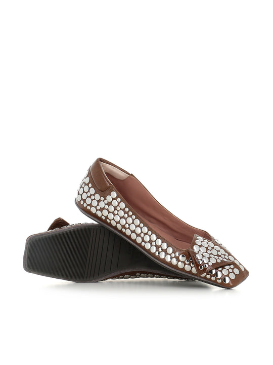 Dove Nuotano Gli Squali Ballerina 6525 Marrone Donna