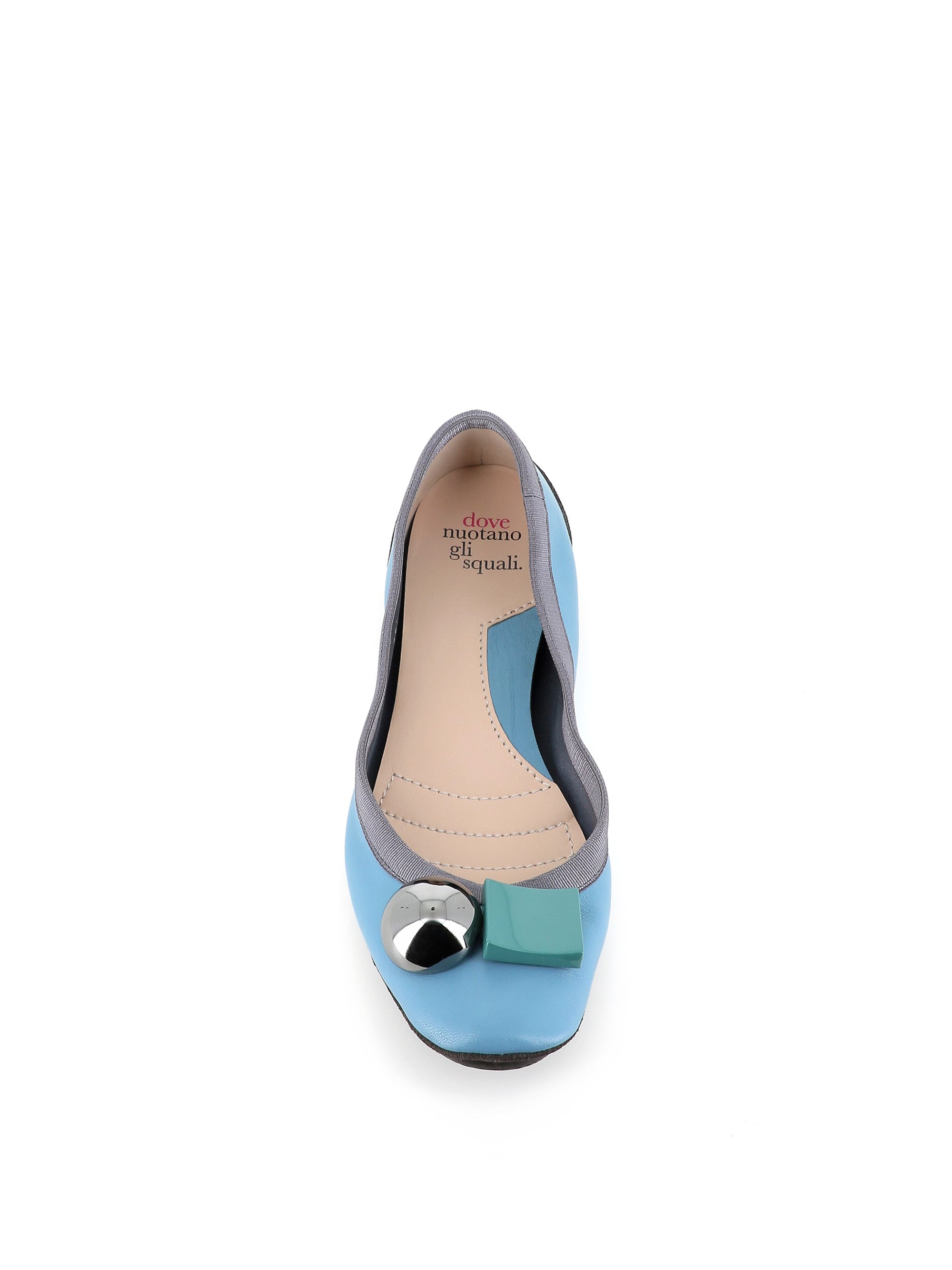  Ballerina Becky Dove Nuotano Gli Squali Donna Azzurro - 5