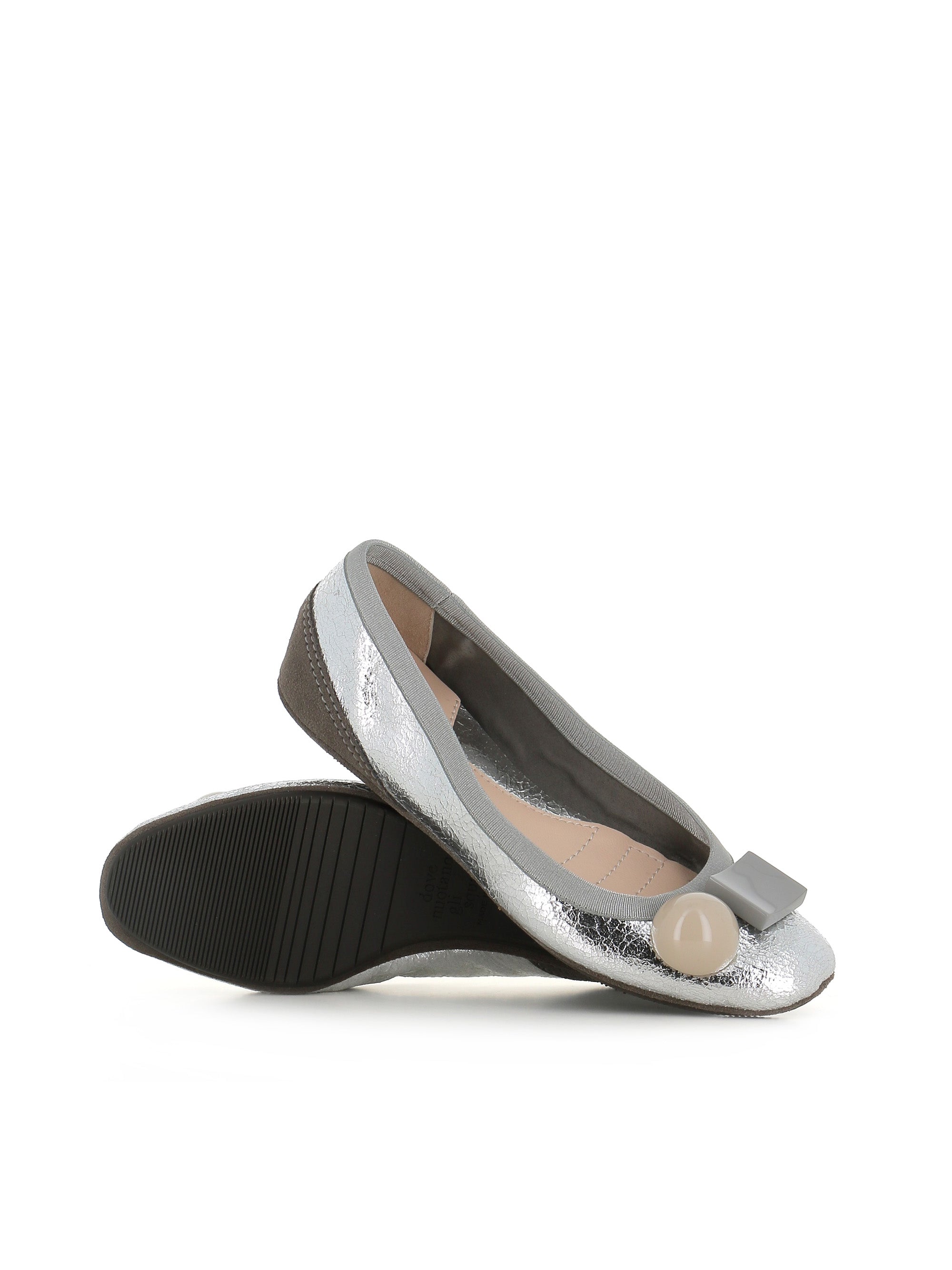  Dove Nuotano Gli Squali Ballerina Becky Argento Donna - 1