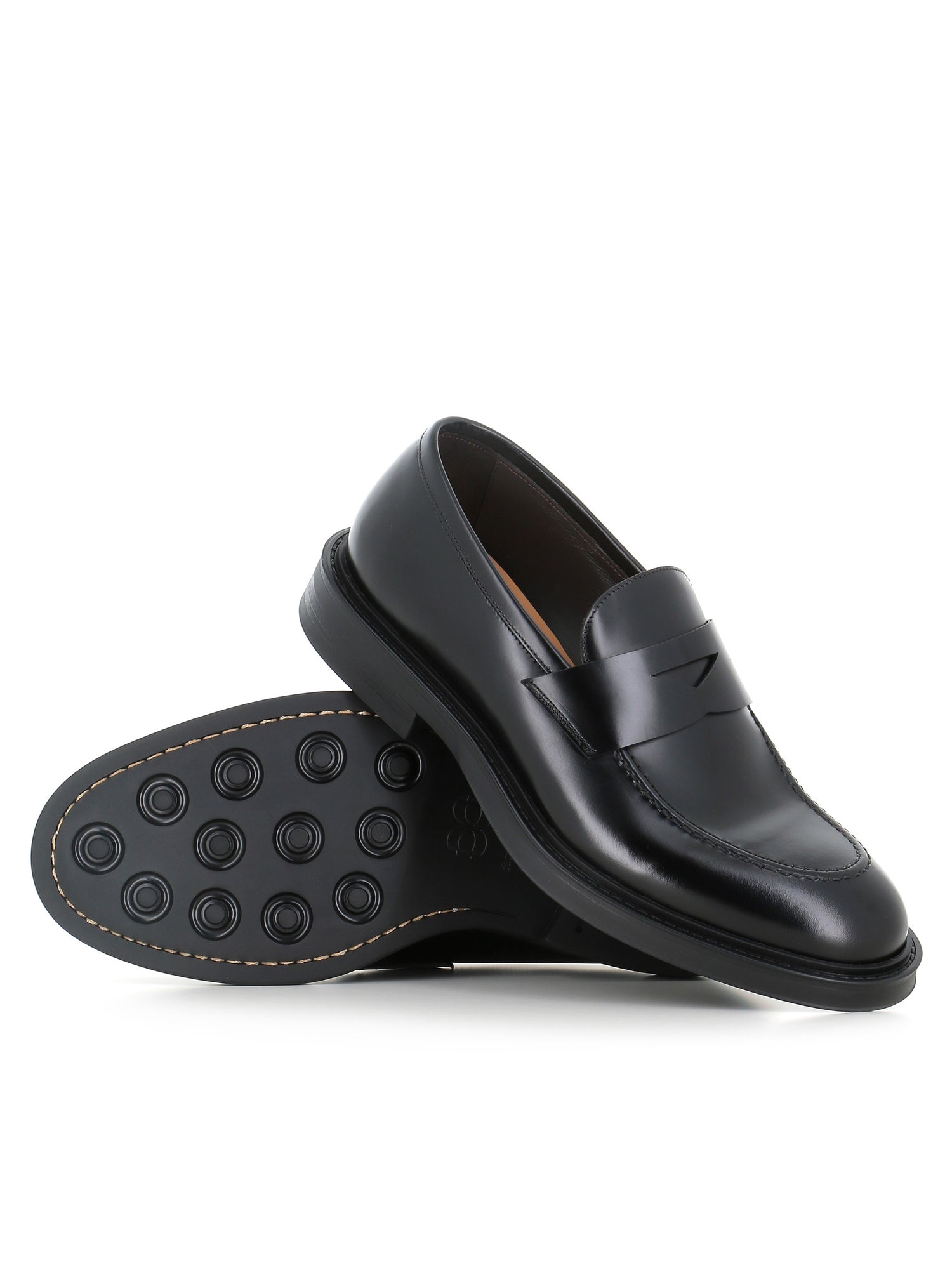  Green George Mocassino 9017/2920 Nero Uomo - 2