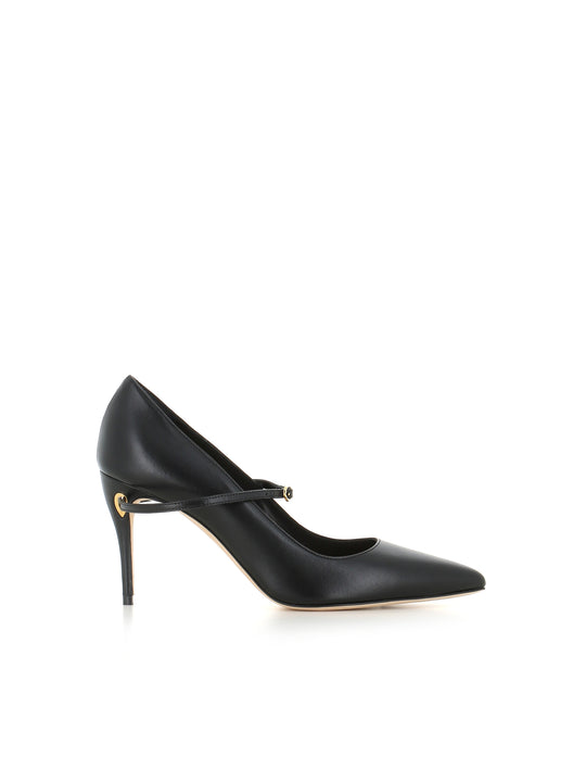 Jennifer Chamandi Décolleté Lorenzo85 Nero Donna