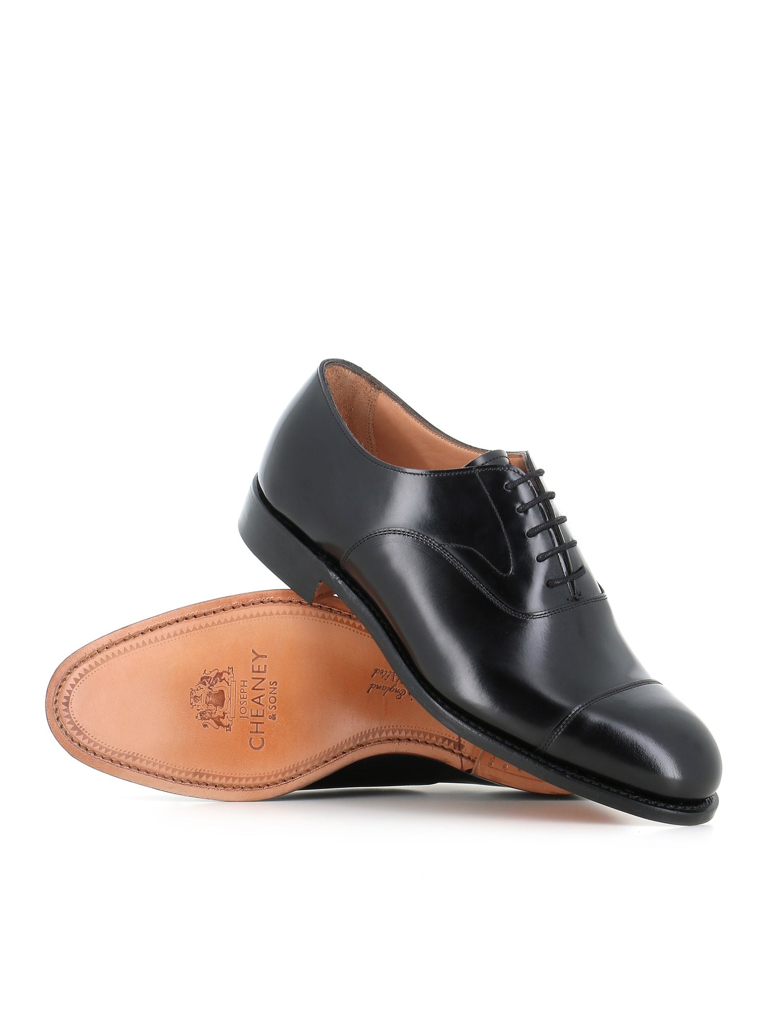  Joseph Cheaney & Sons Oxford Alfred Nero Uomo - 2