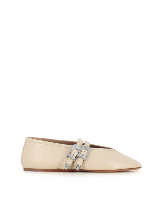 Le Monde Beryl Ballerina Claudia Beige Donna