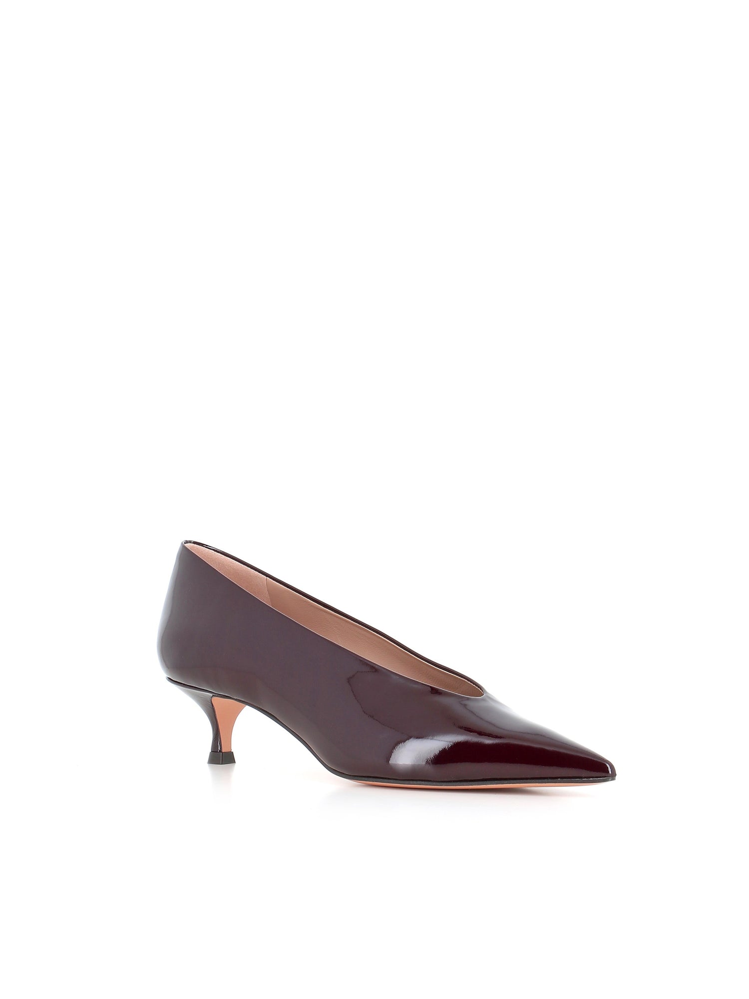  Le Monde Beryl Décollette Babouche Kitten Heel Viola Donna - 3