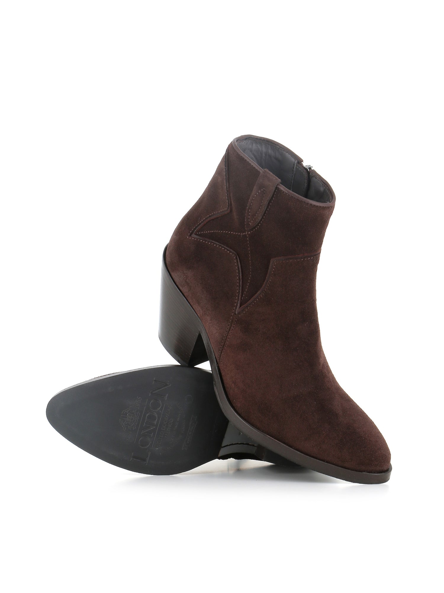  London Stivaletto Marrone Donna - 2