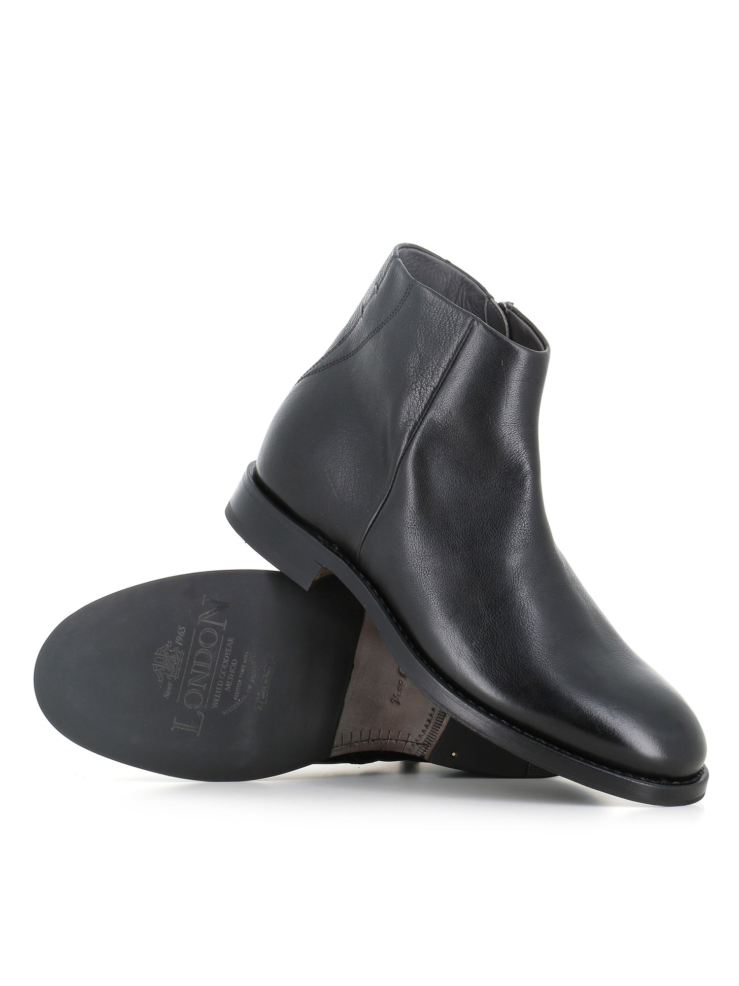  Ankle-boot London Uomo Nero - 2