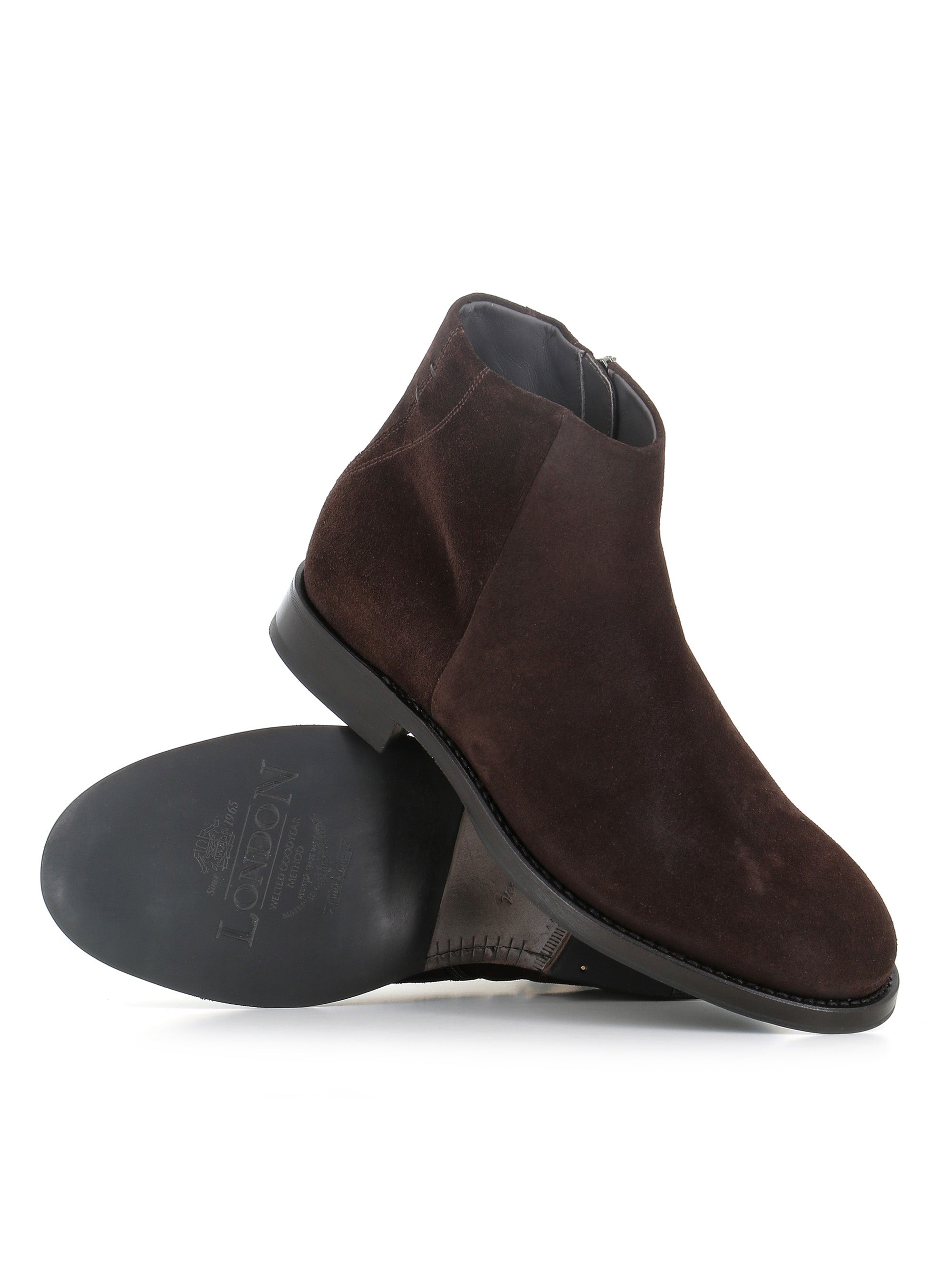  Ankle-boot London Uomo Marrone - 2