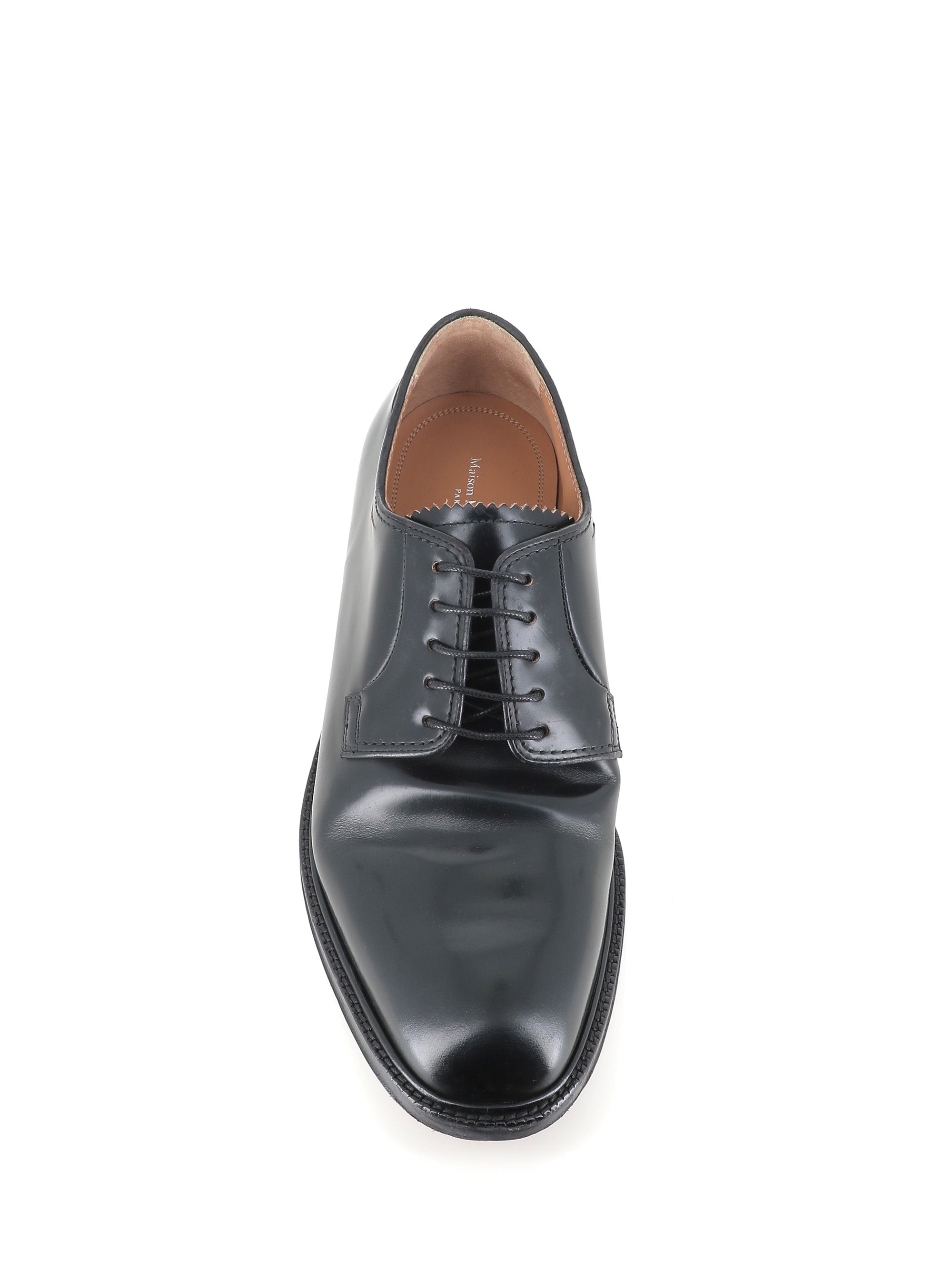  Maison Margiela Derby Cut Nero Uomo - 5