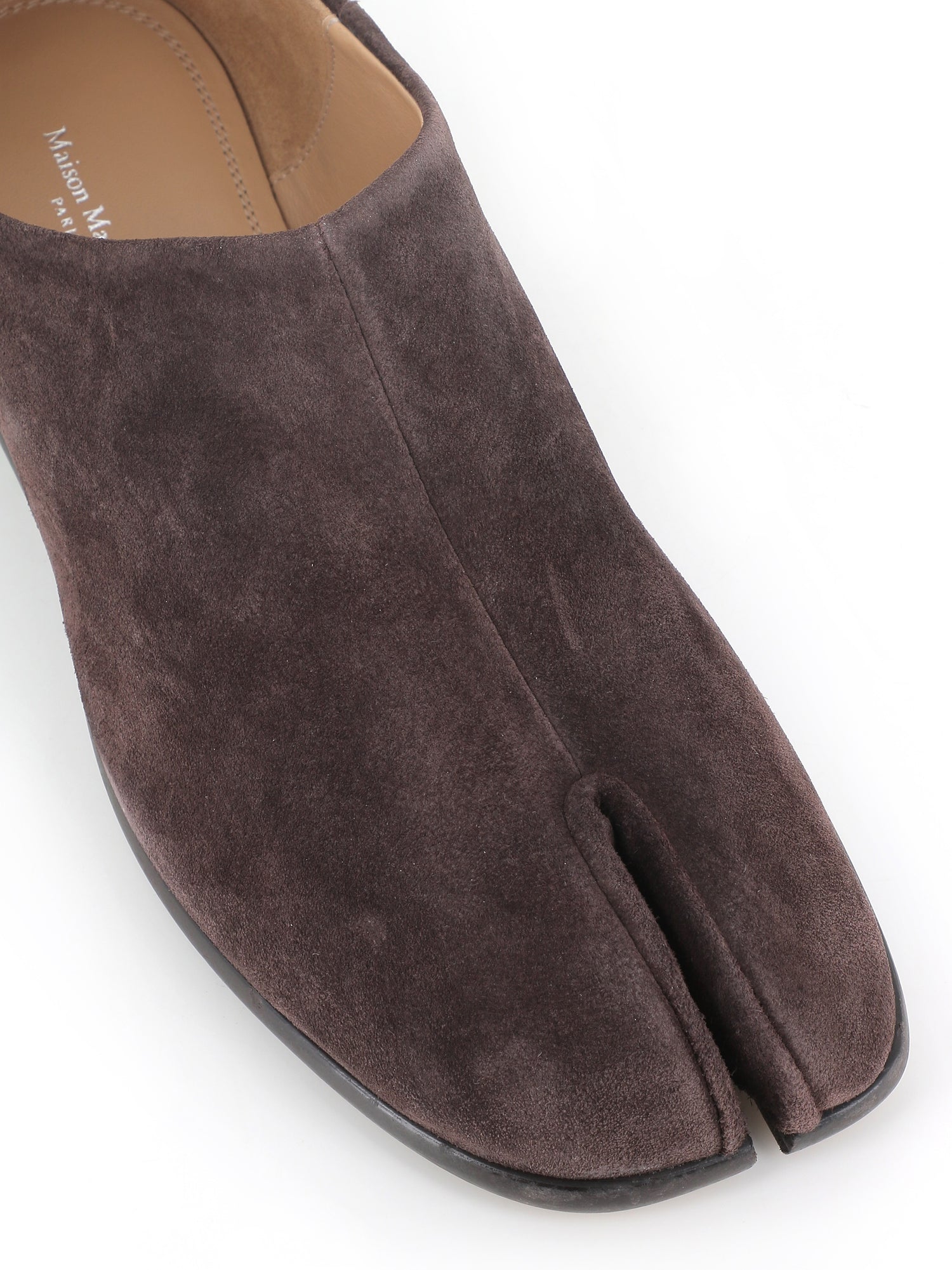  Slip-on Tabi S57wr0051 Maison Margiela Uomo Marrone - 5