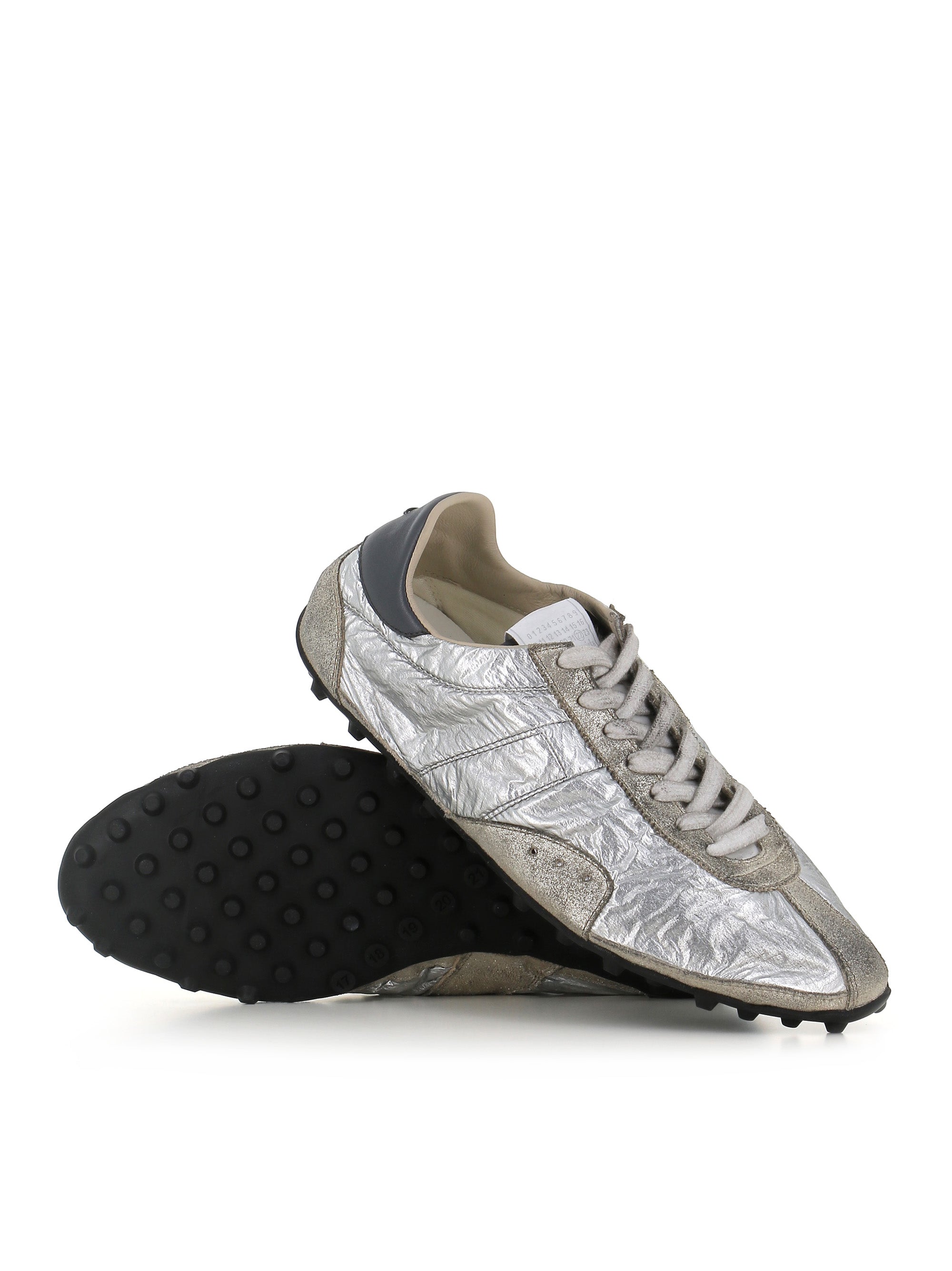  Sneakers Sprinters Maison Margiela Uomo Argento - 2