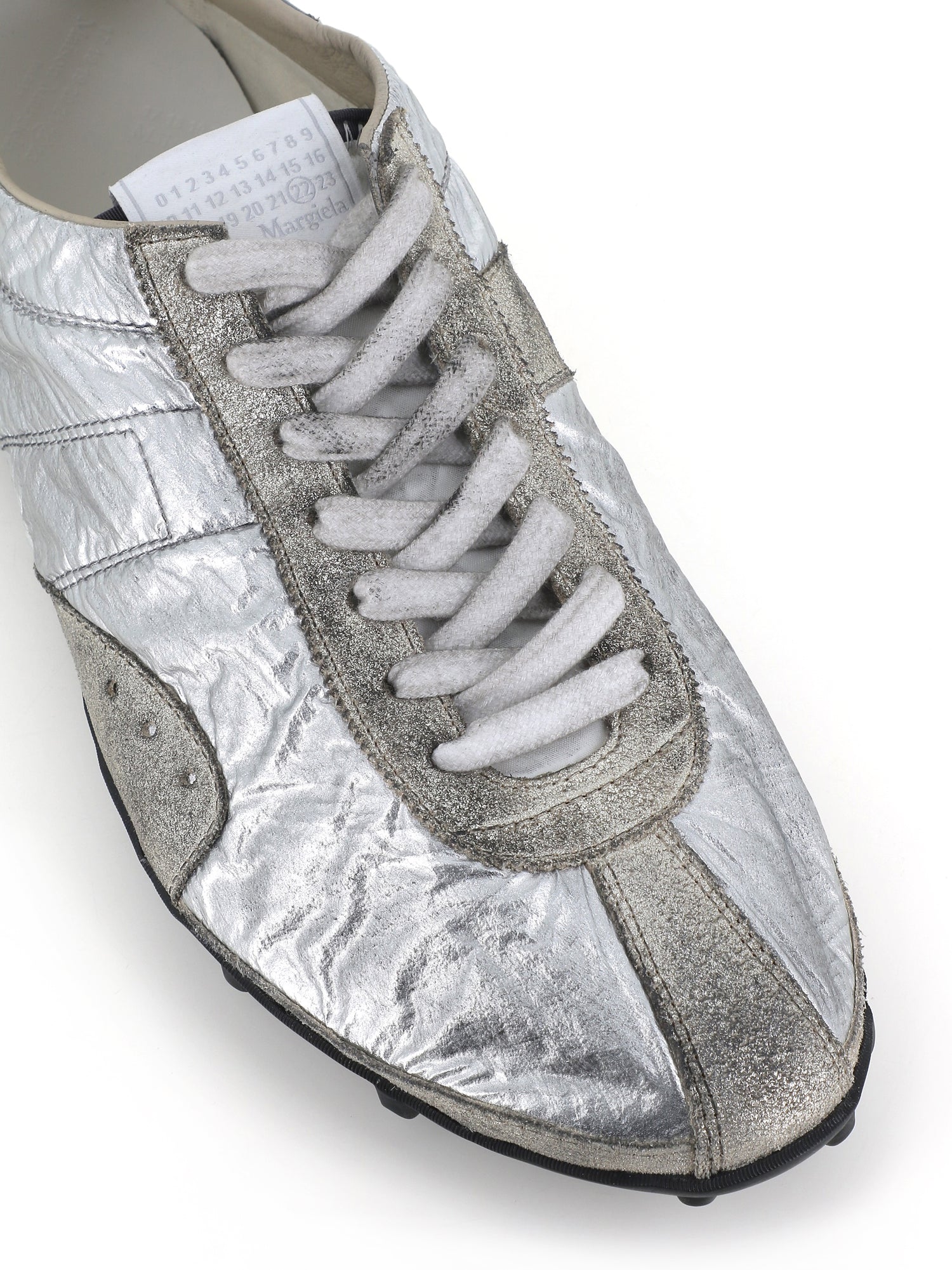  Sneakers Sprinters Maison Margiela Uomo Argento - 5