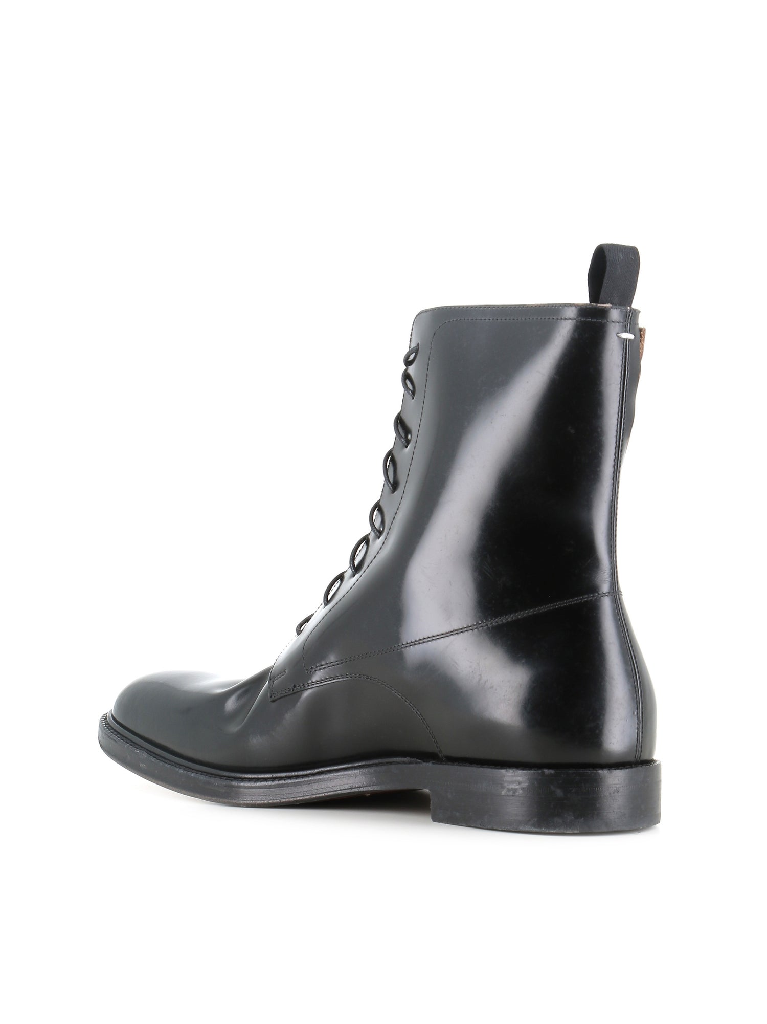  Maison Margiela Anfibio Cut Nero Uomo - 4