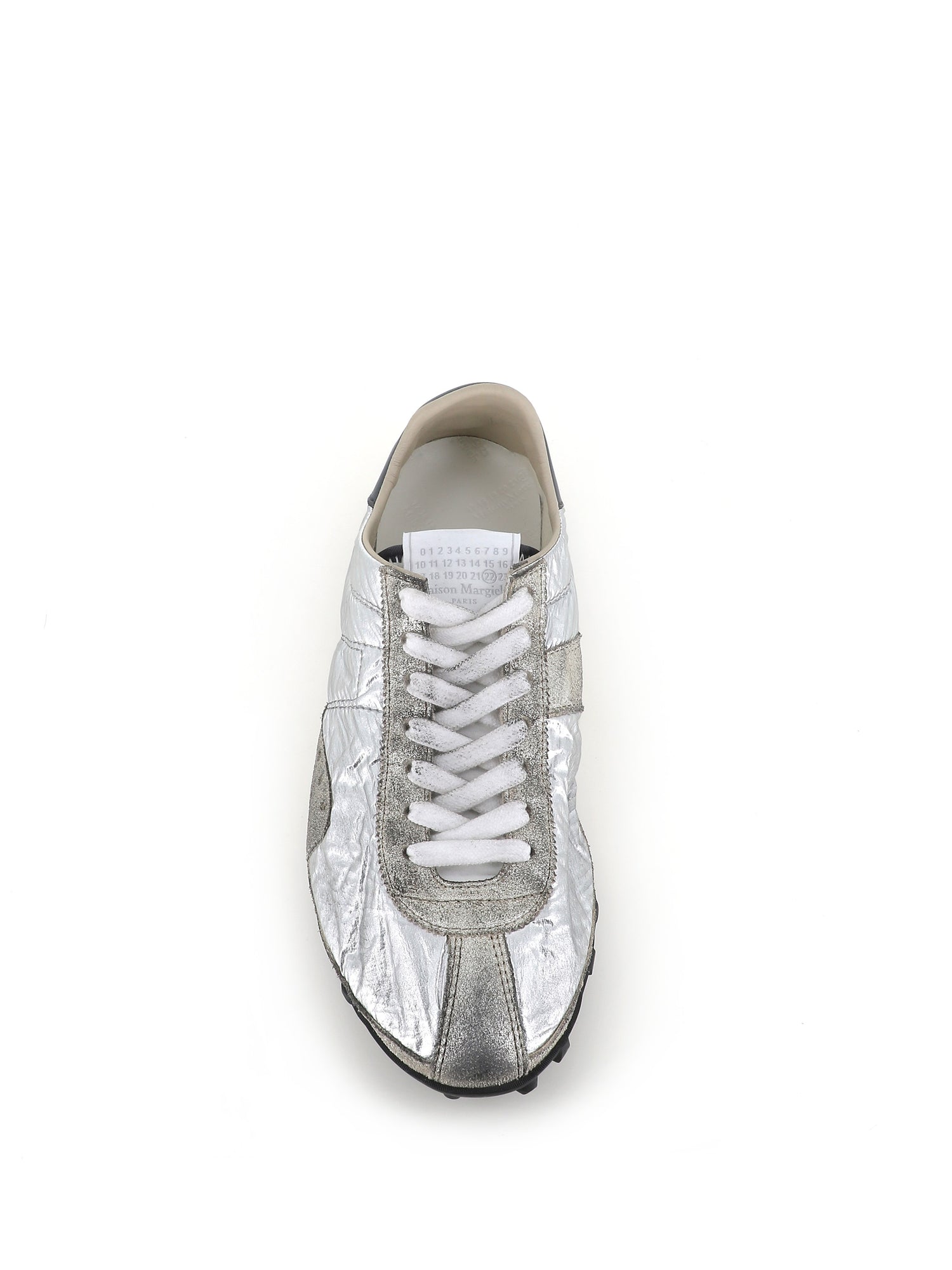  Sneakers Sprinters Maison Margiela Donna Argento - 4