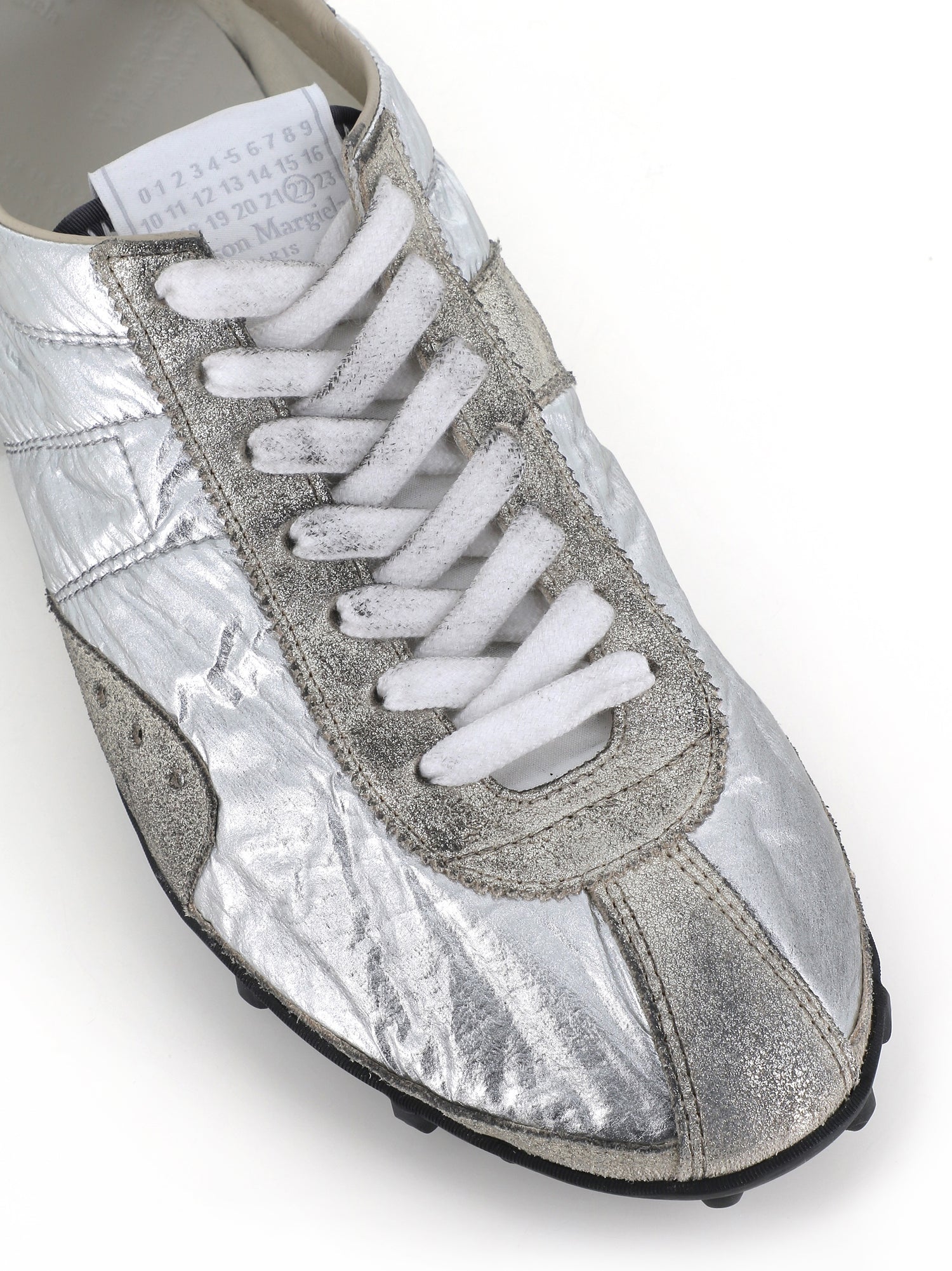  Sneakers Sprinters Maison Margiela Donna Argento - 5