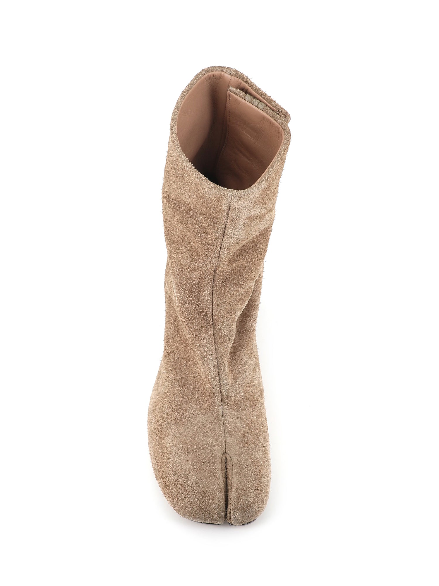  Maison Margiela Stivaletto Tabi Beige Donna - 4