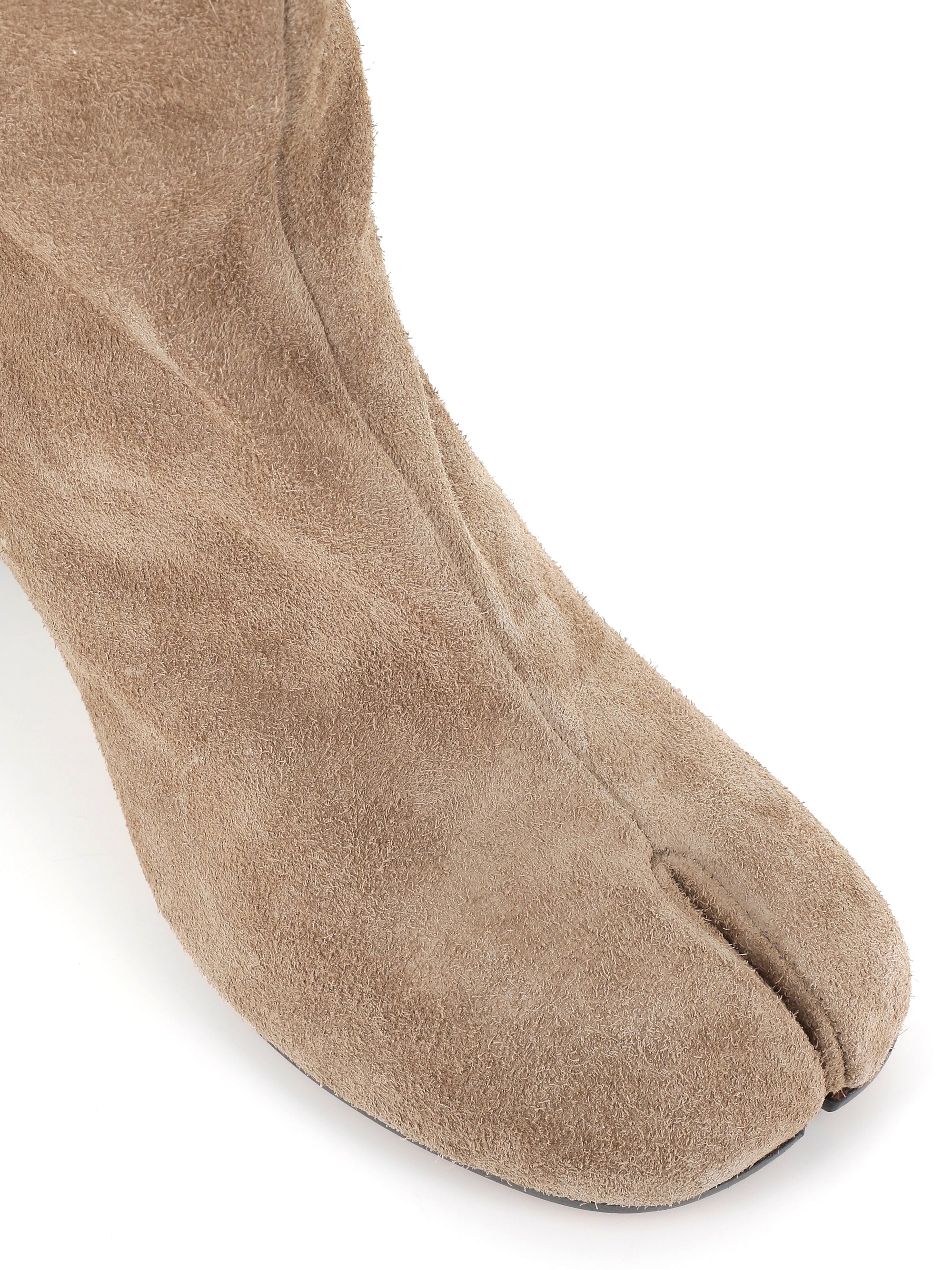  Maison Margiela Stivaletto Tabi Beige Donna - 5